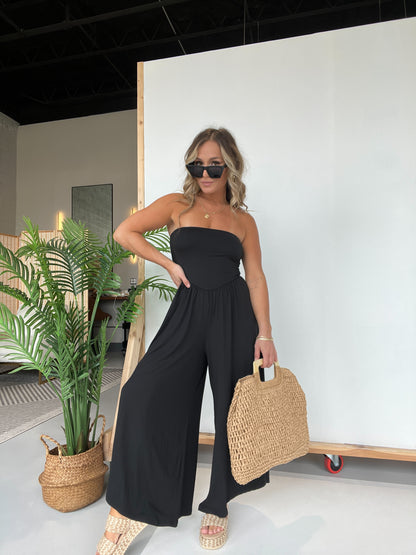 Getaway Car Jumpsuit Black