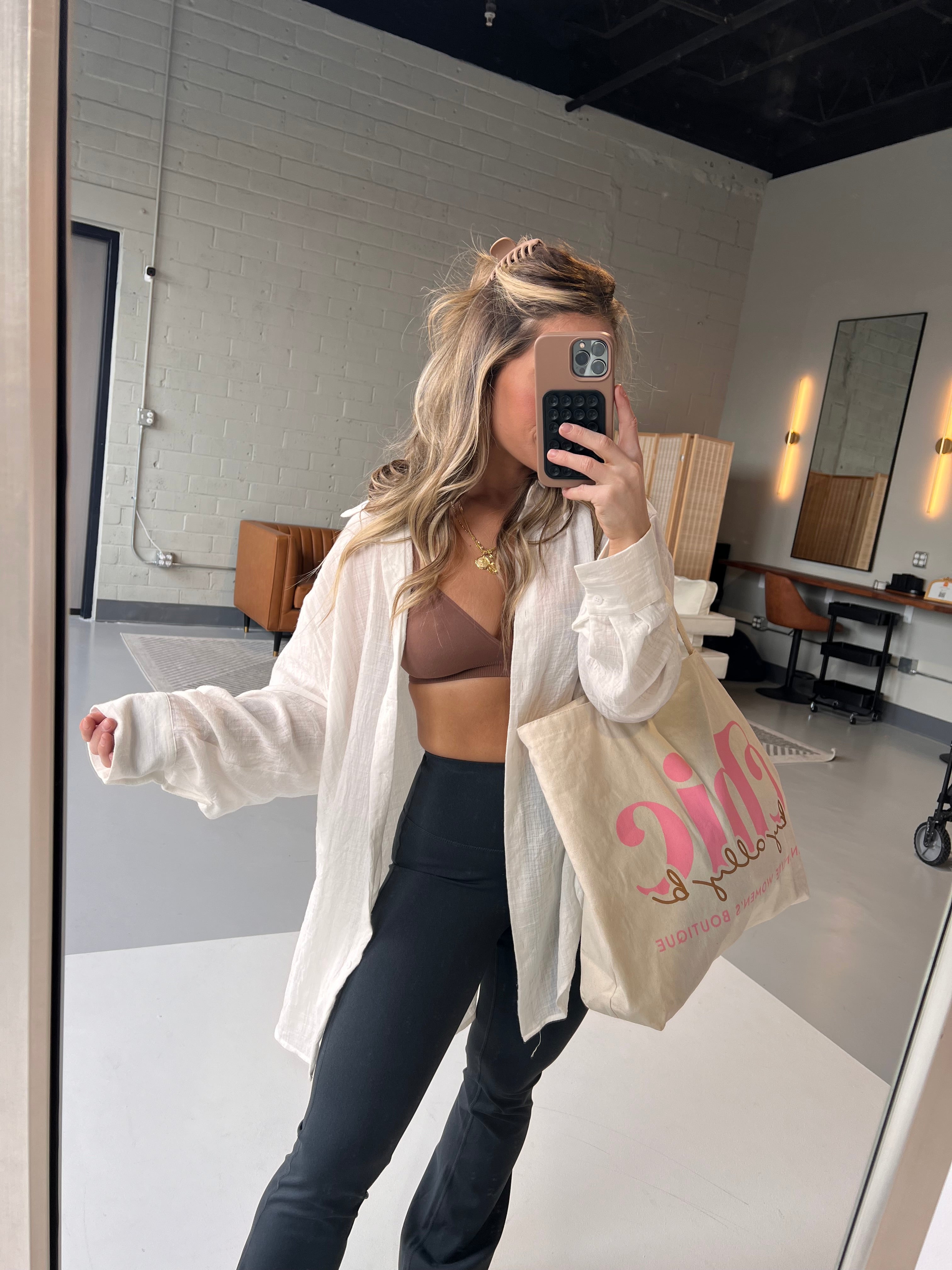 Addie Curve Bralette Chocolate