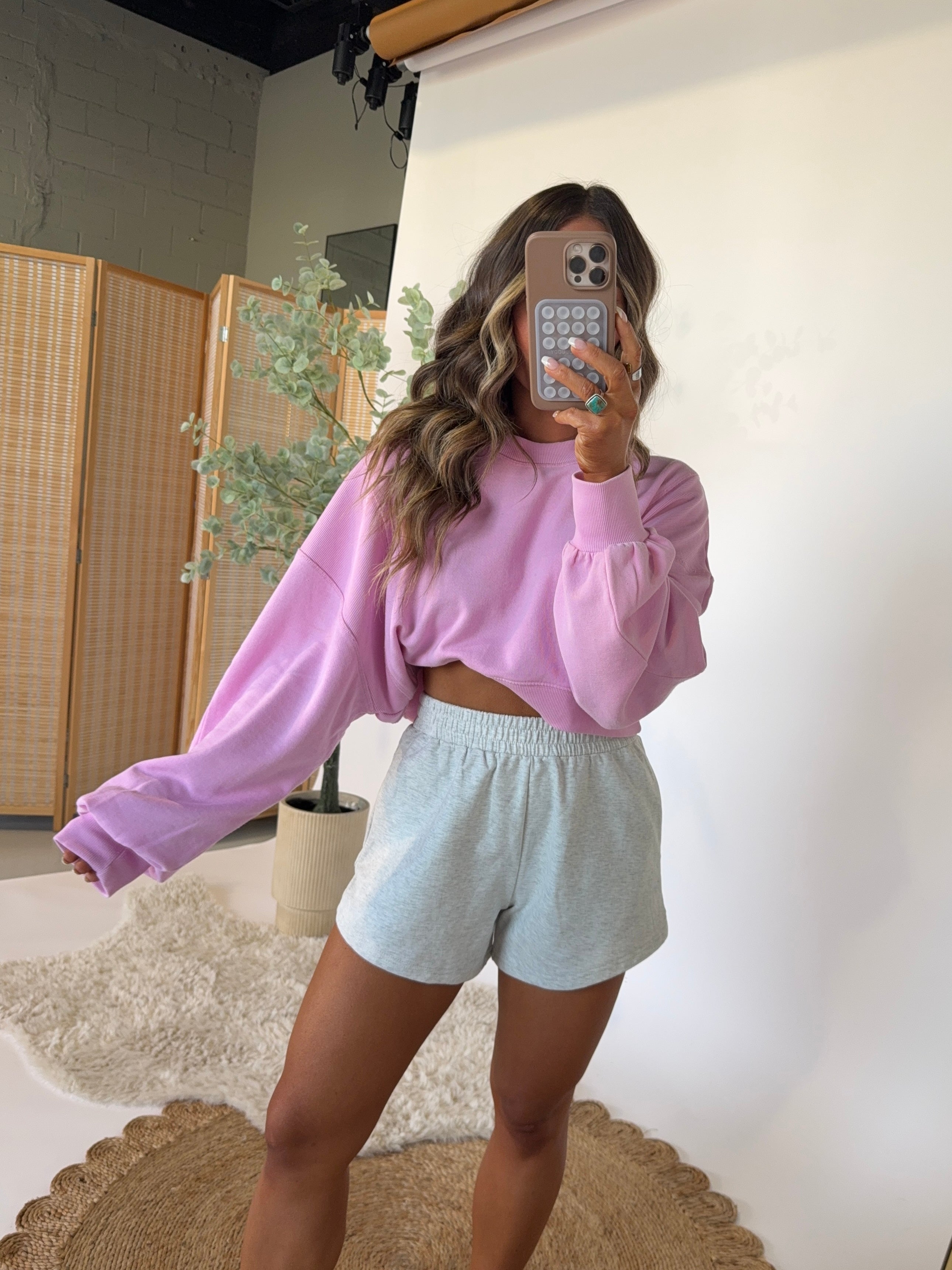 Neighborhood Walk Shorts Heather Grey