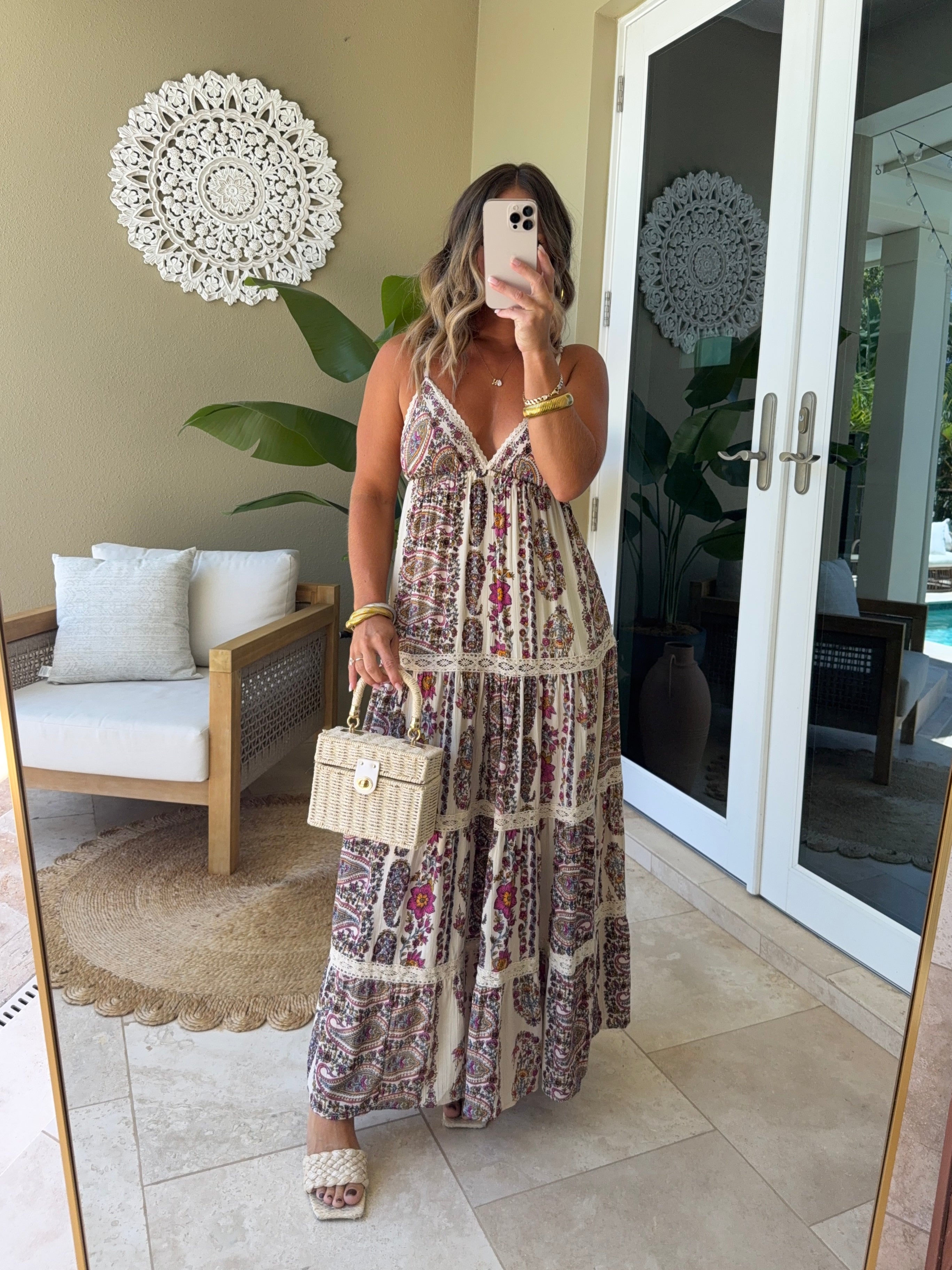 Limoncello Maxi Dress Lemon Multi