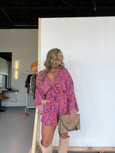 Load image into Gallery viewer, ROSEWOOD PAISLEY ROMPER PINK

