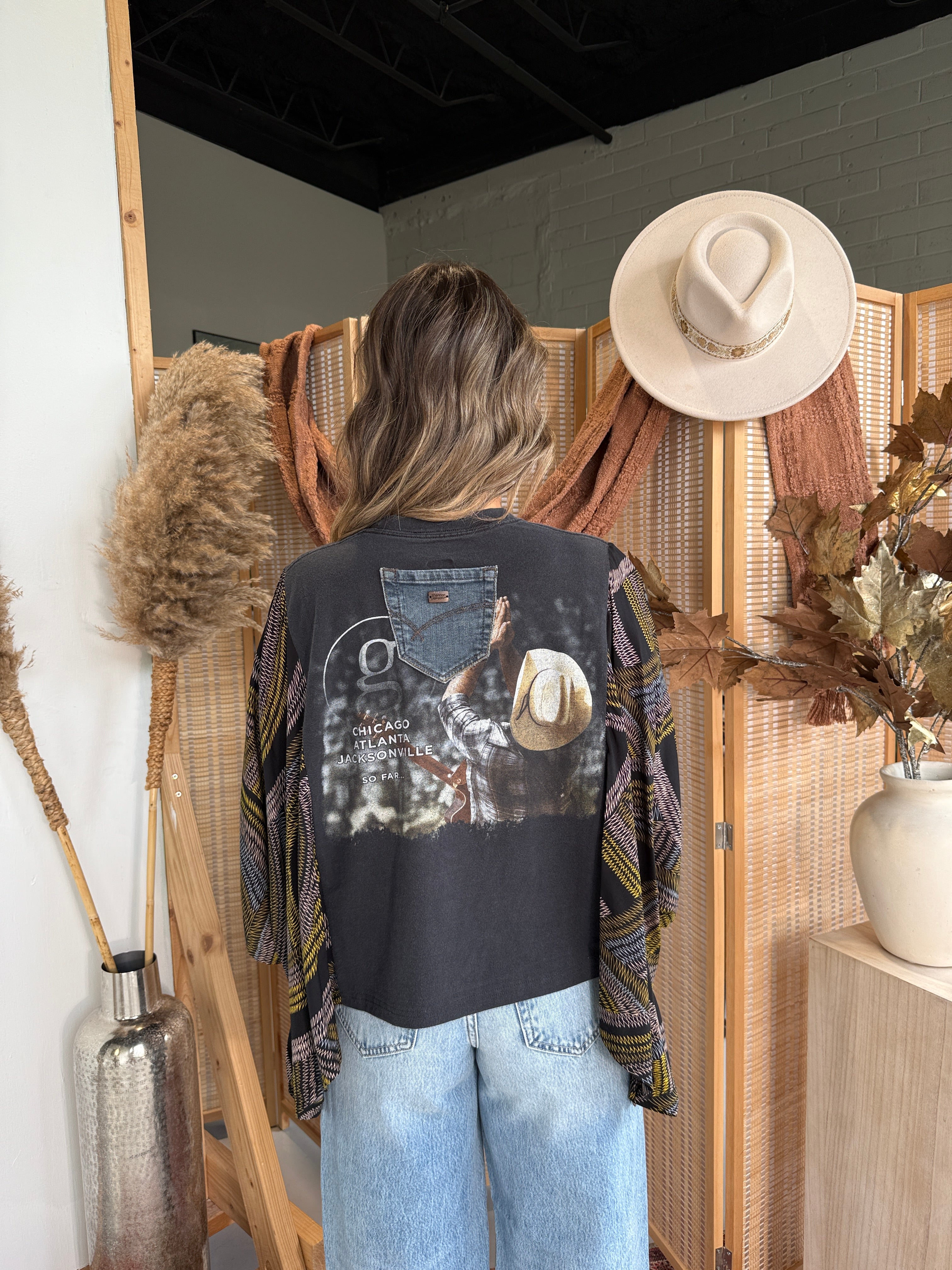 Garth Brooks Mix & Match Tee Black Multi