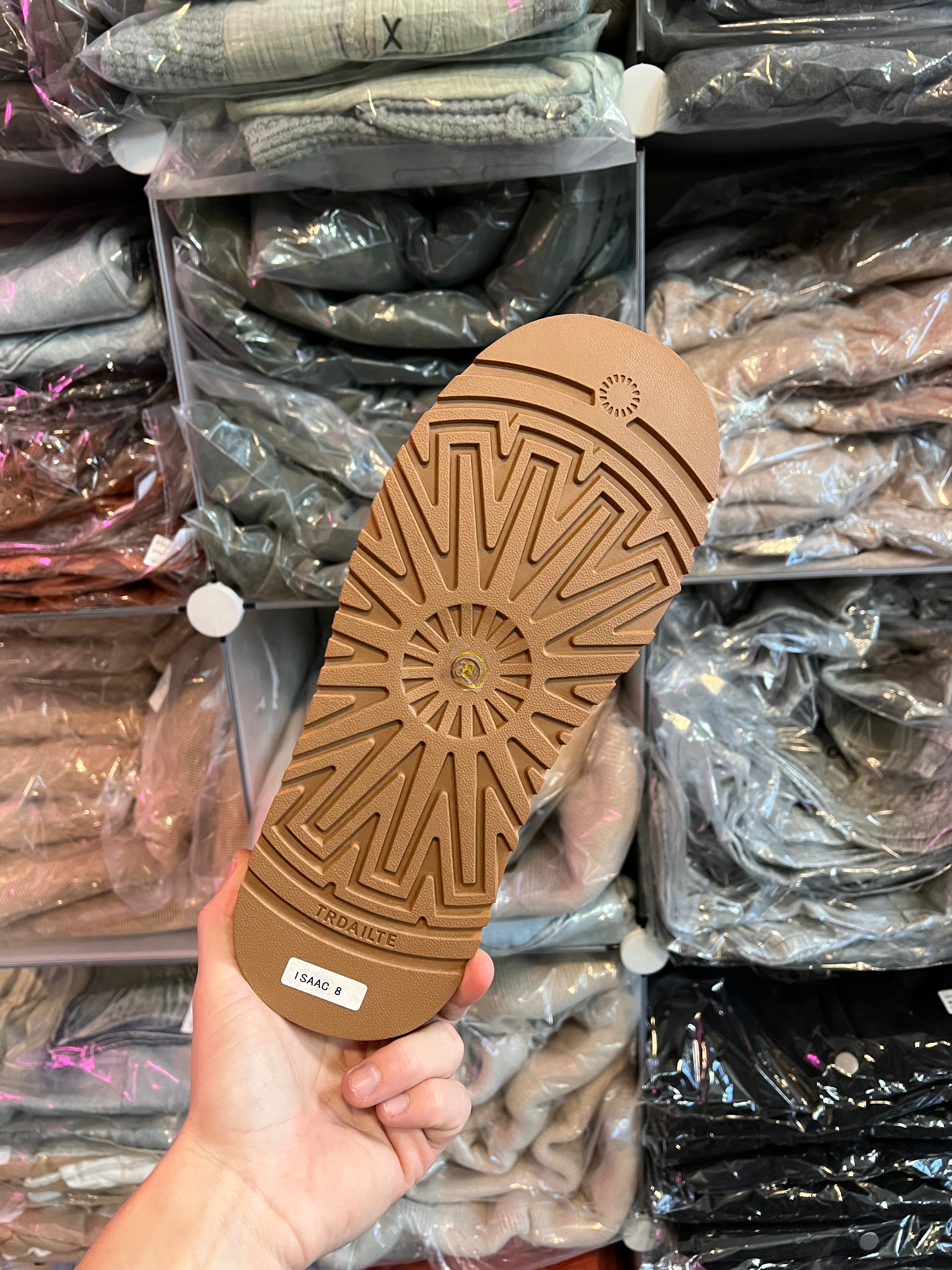 Hadley Sherpa Platform Winter Slides Camel
