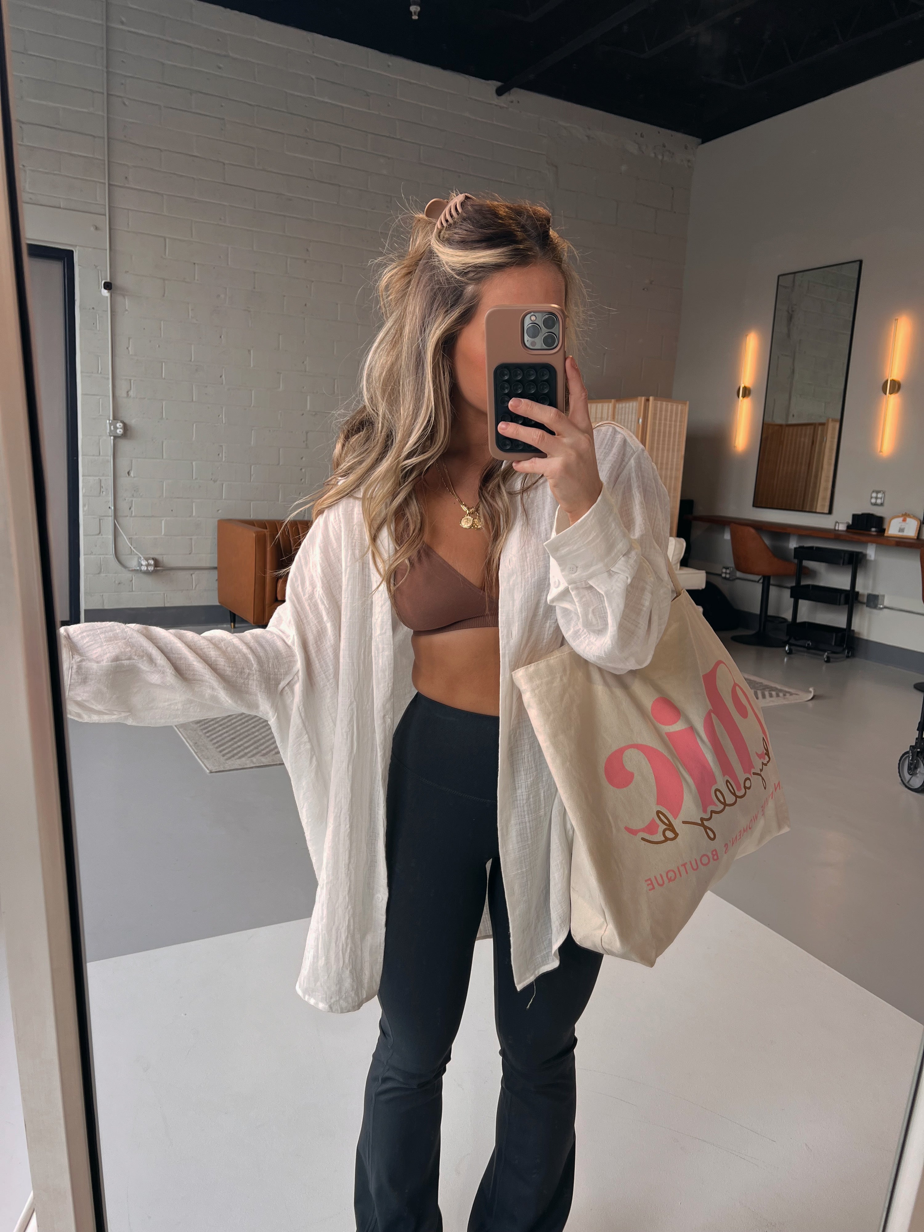 Not My Boyfriends Button Down