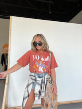 Load image into Gallery viewer, MUSIC CITY CROPPED TEE RUST
