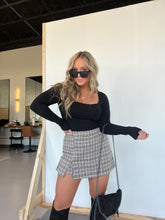 Load image into Gallery viewer, For The Moment Plaid Skort
