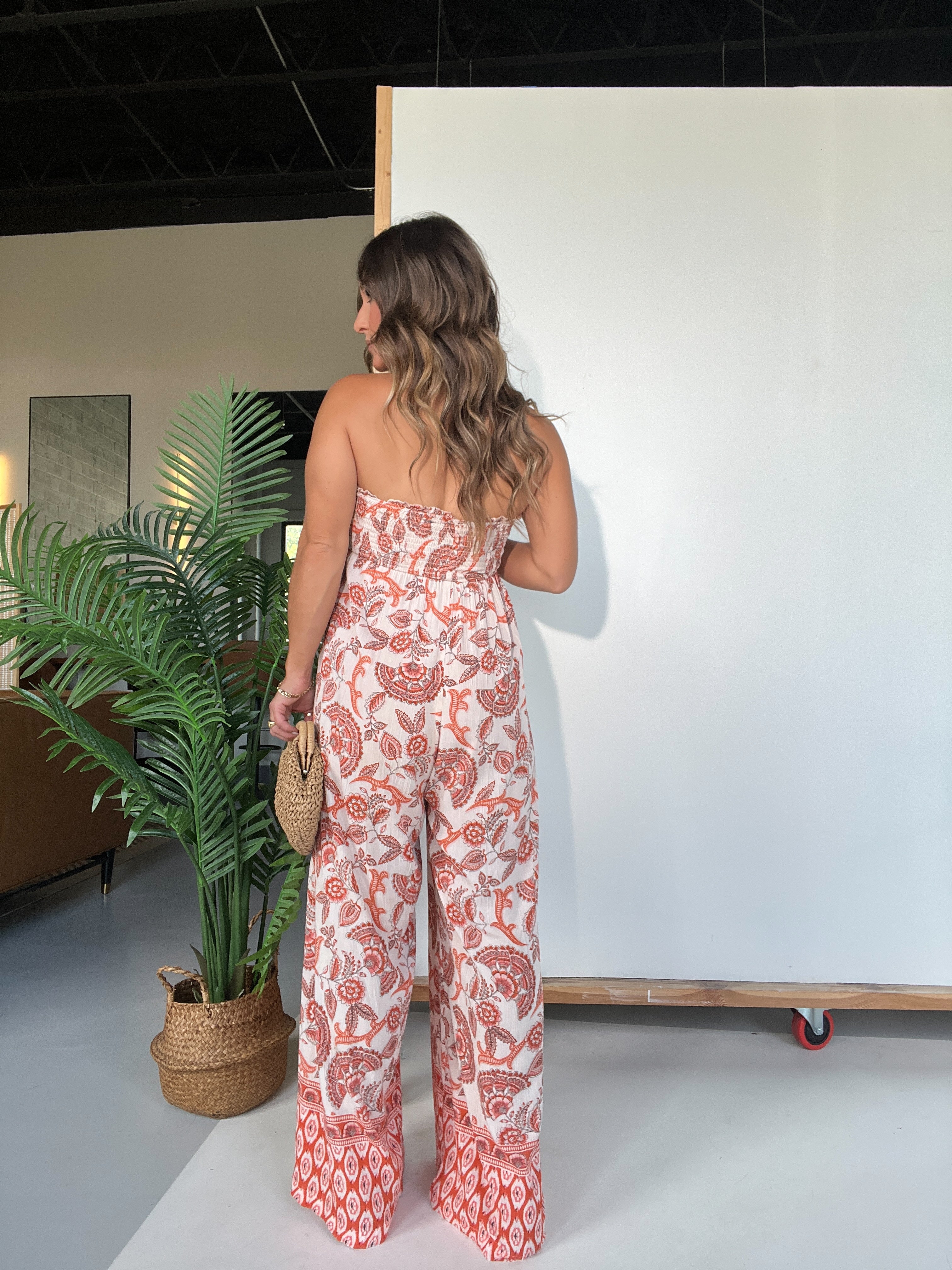 Sequoia Paisley Boho Jumpsuit Multi