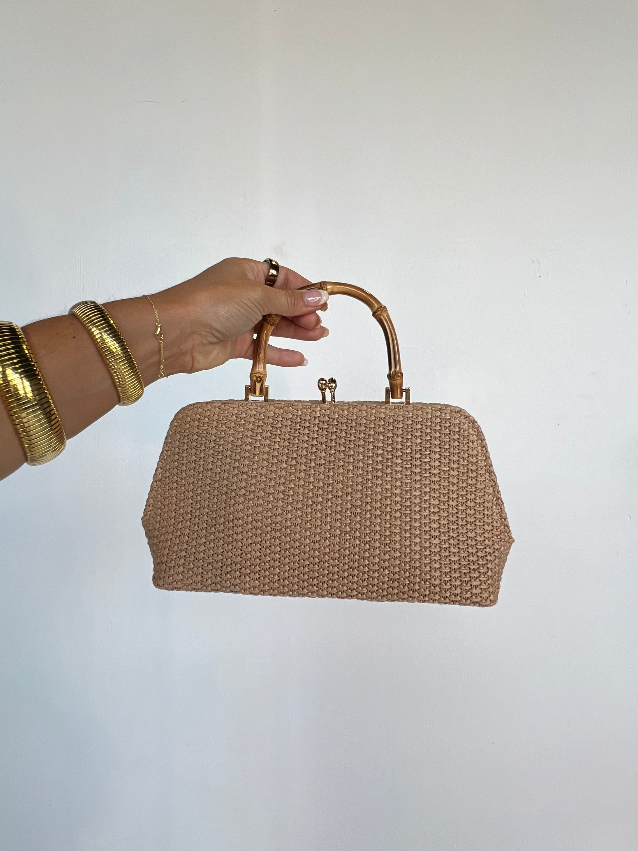 Lucy Straw Handbag Natural