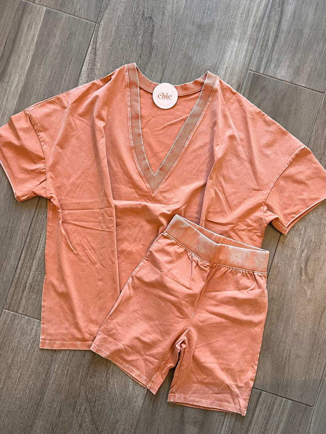 PEACHY SATURDAY MARKET MINERAL WASHED SET