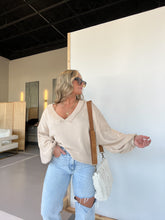 Load image into Gallery viewer, Total Eclipse Sweater Evening Sand
