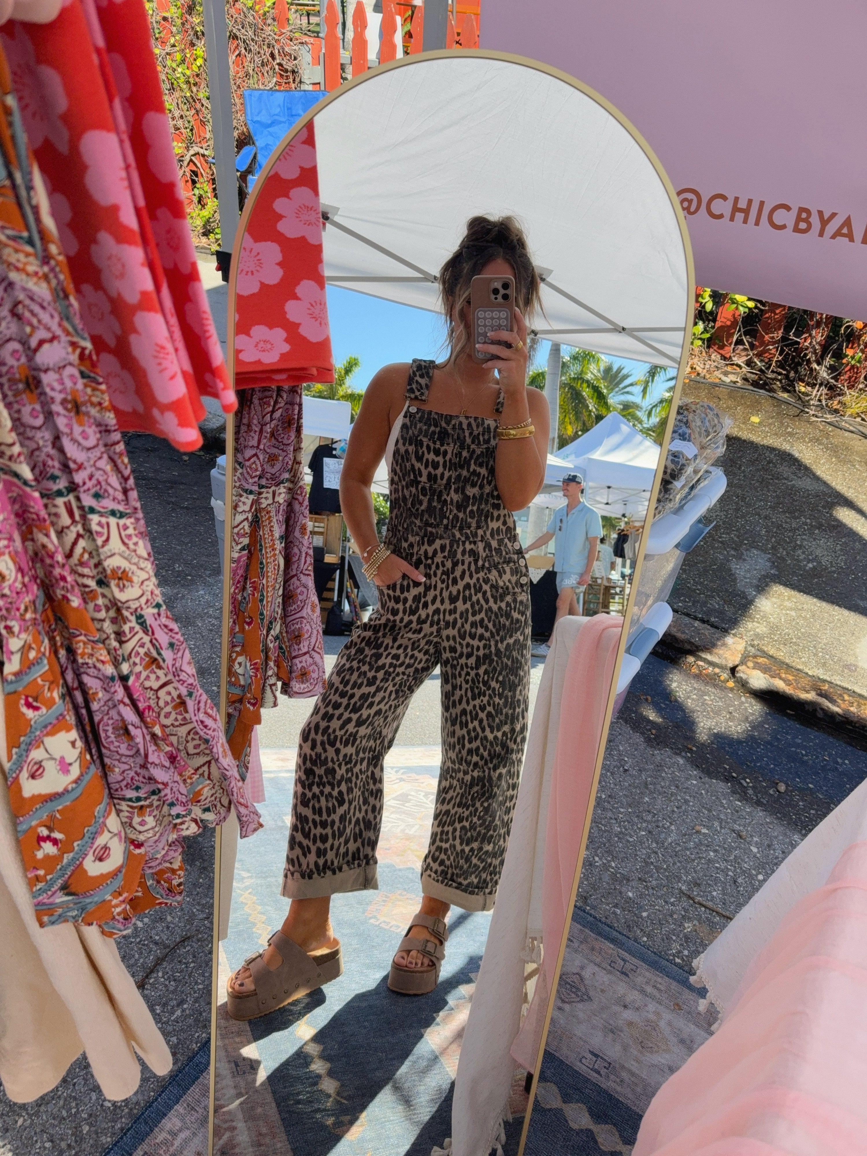 Gracie Barrel Overalls Cheetah