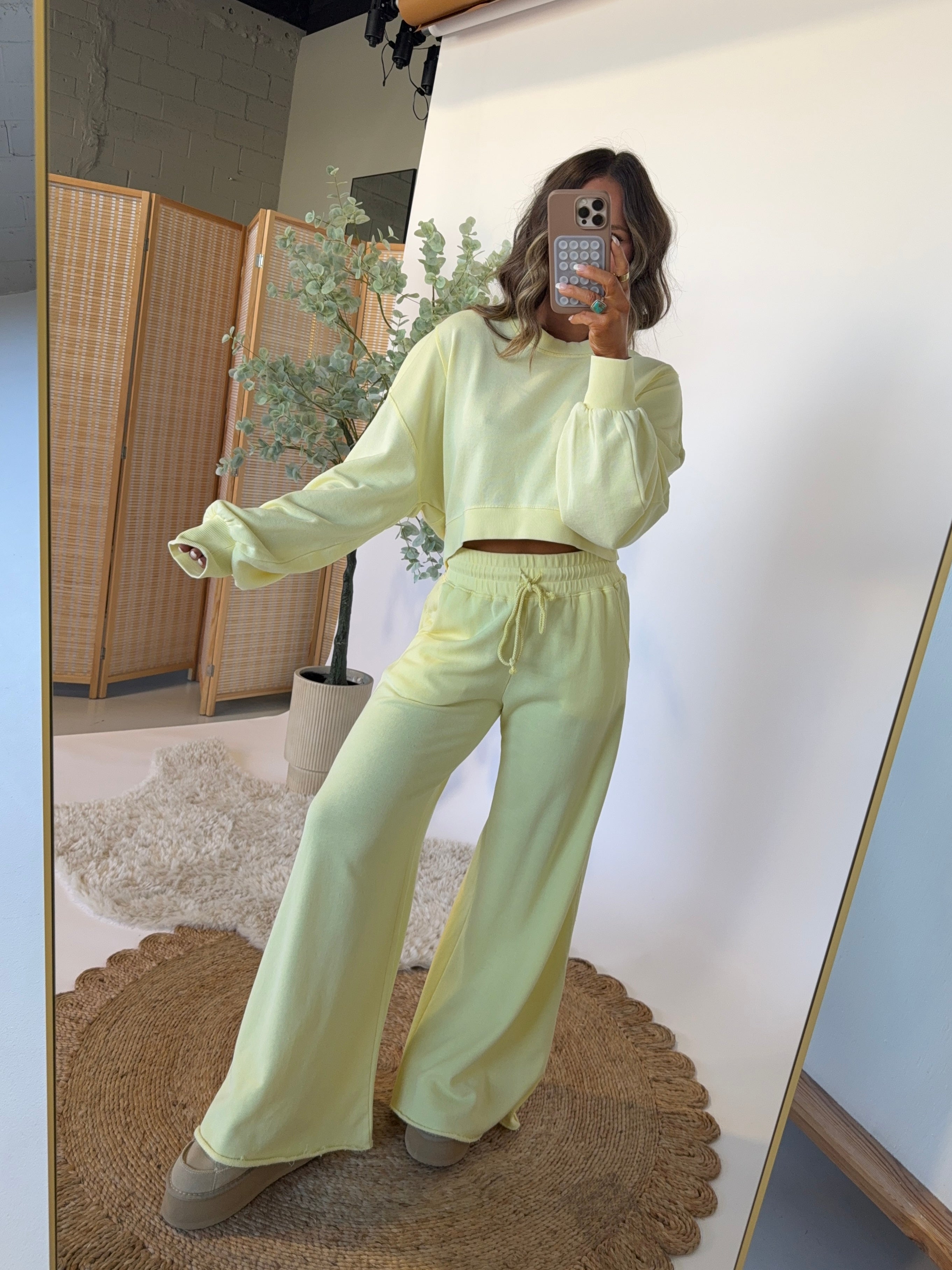 Coffee Shop Mornings Pullover Lemonade