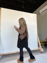 Load image into Gallery viewer, Black Sherpa Messenger Bag
