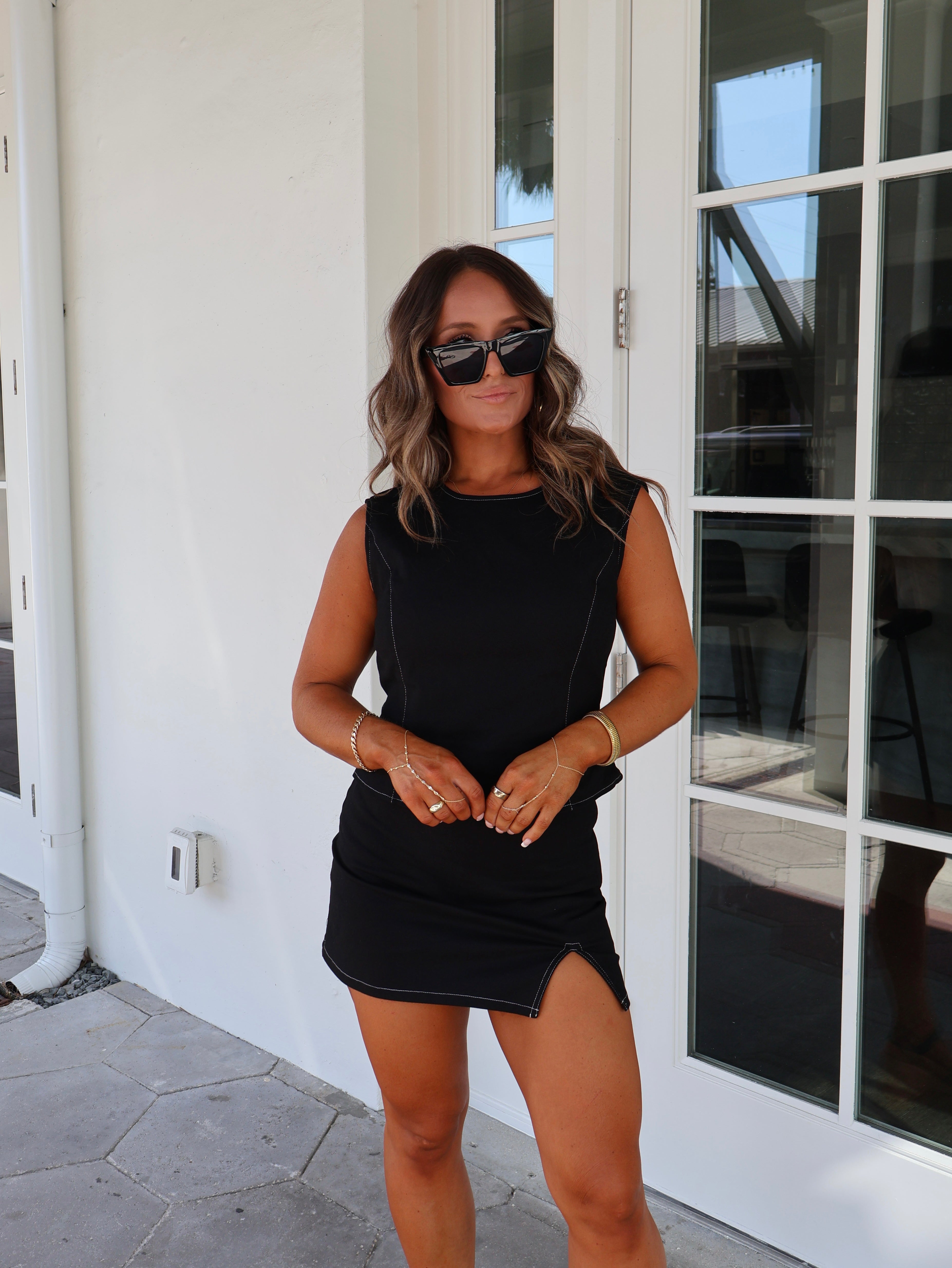 Date Night Denim Set Black