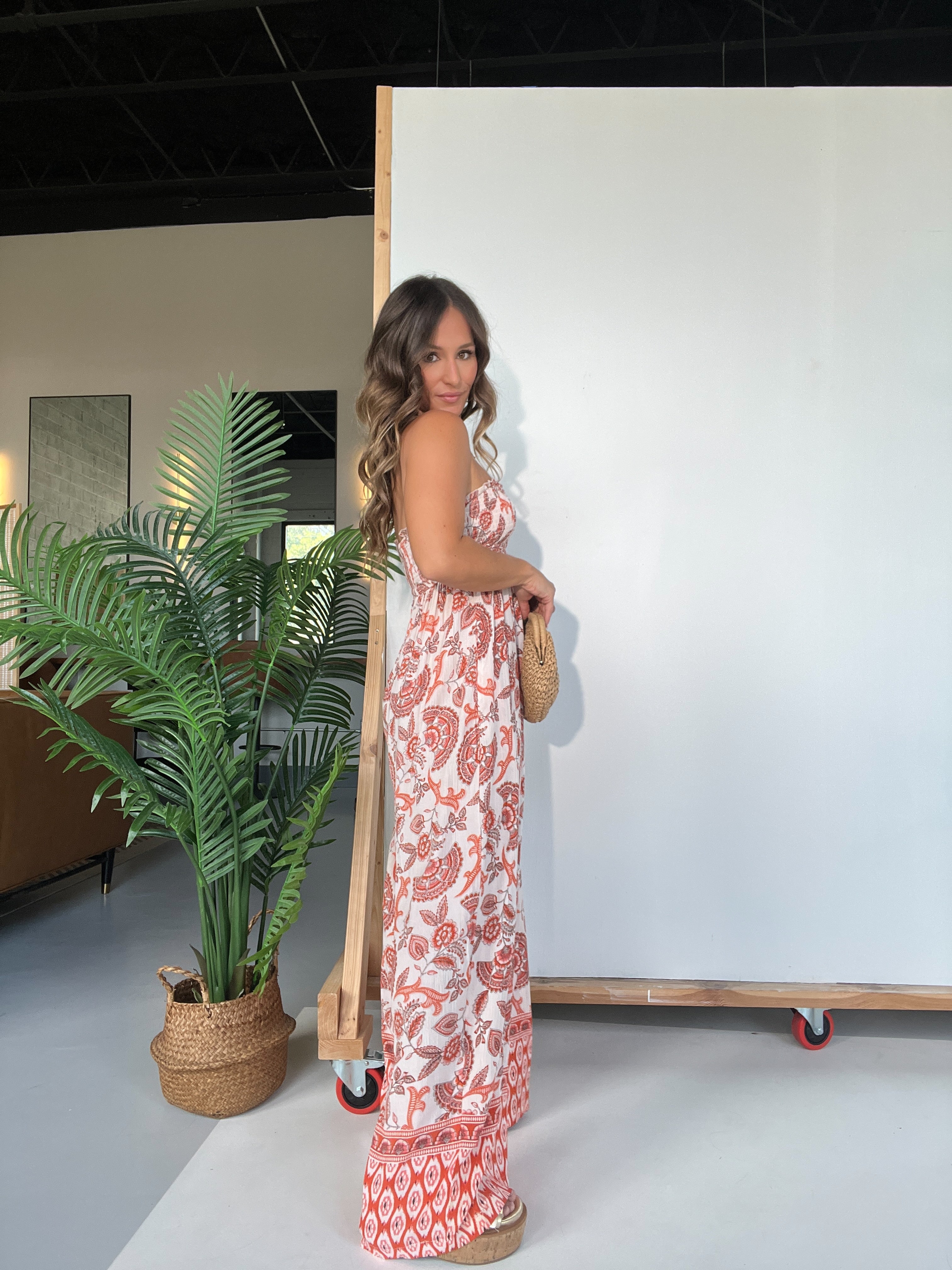 Sequoia Paisley Boho Jumpsuit Multi