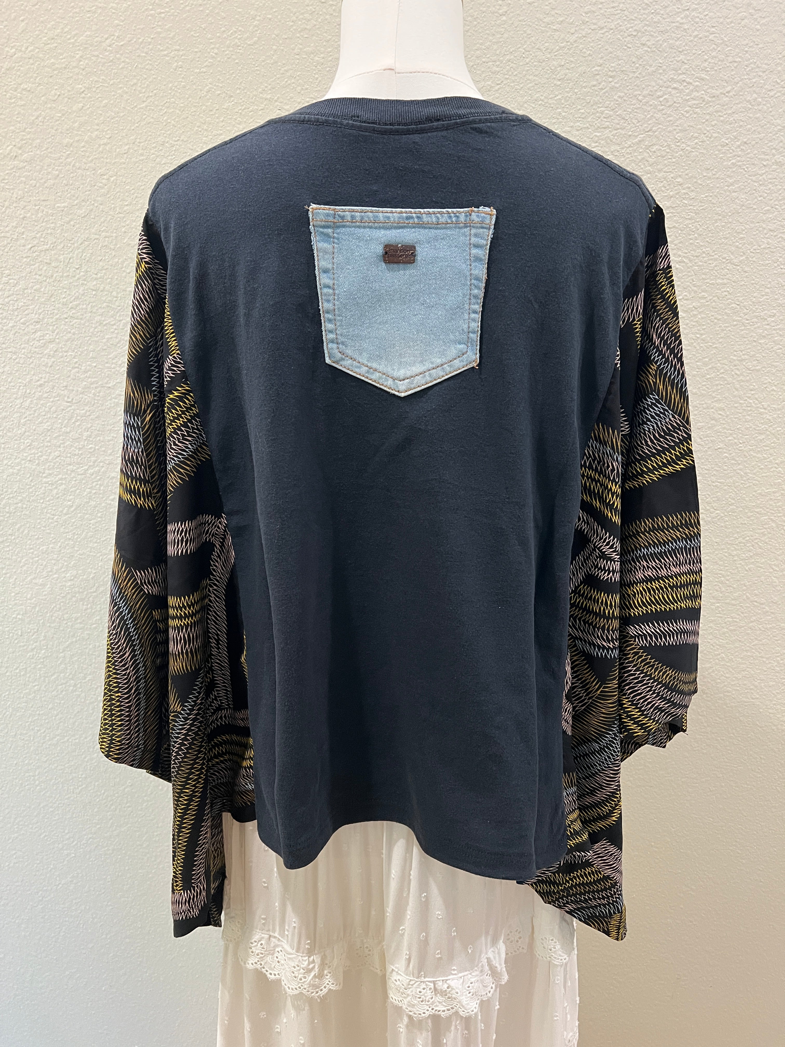 Johnny Cash Mix & Match Tee Black Multi