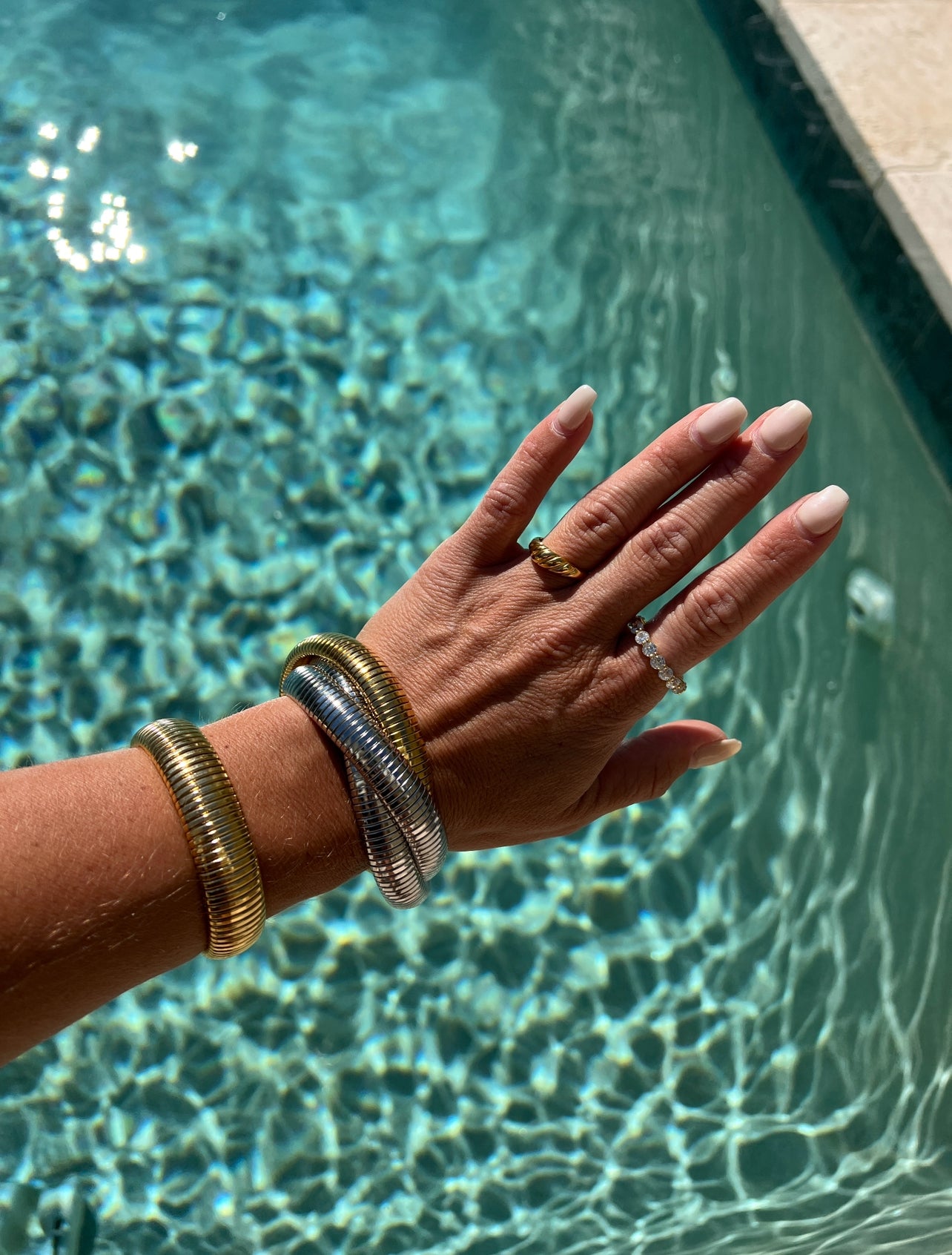 Croissant 14K Gold Ring