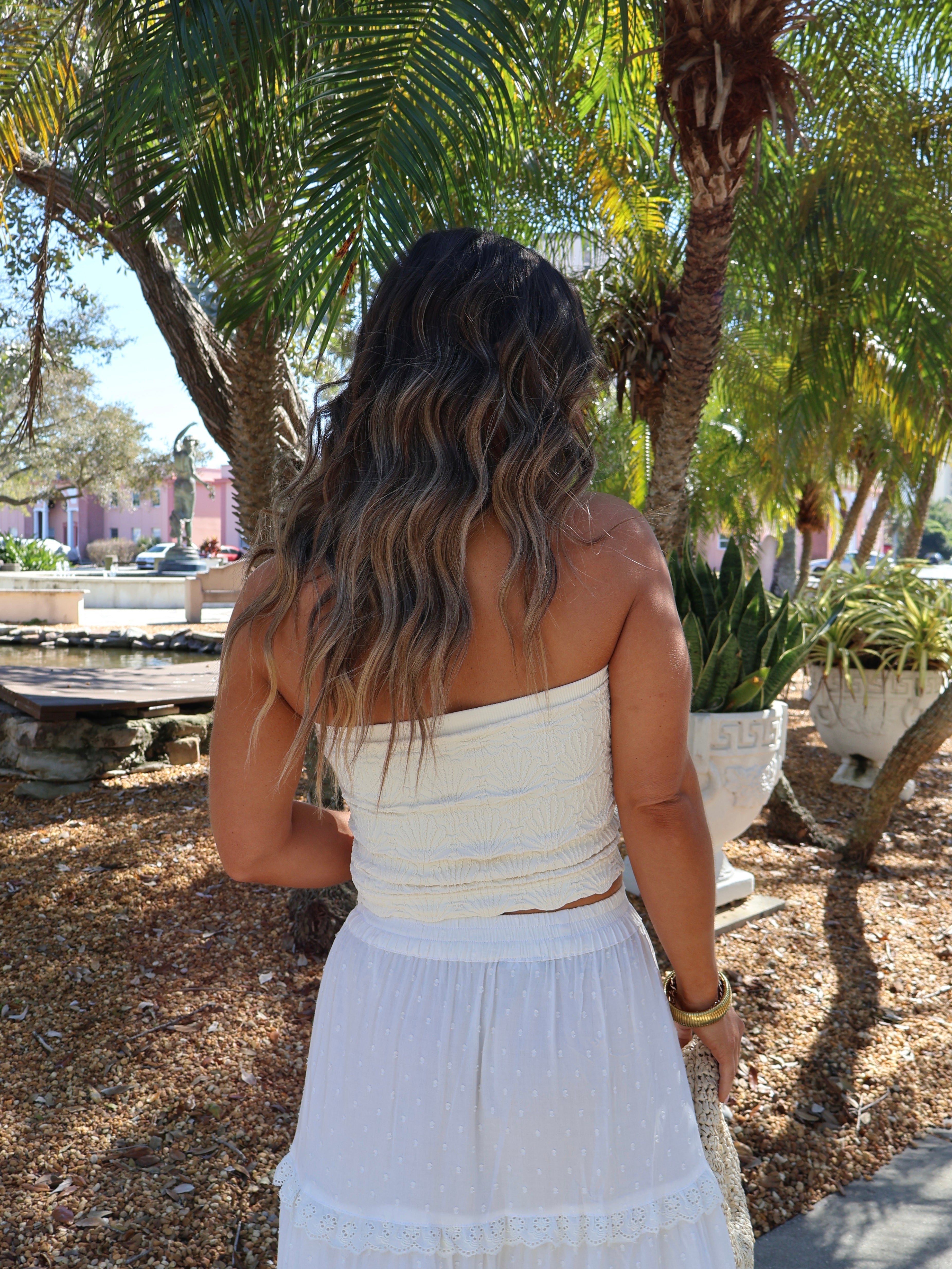Run Away Tube Top Butter Cream