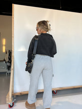 Load image into Gallery viewer, Mile a Minute Cargo Sweatpants Grey
