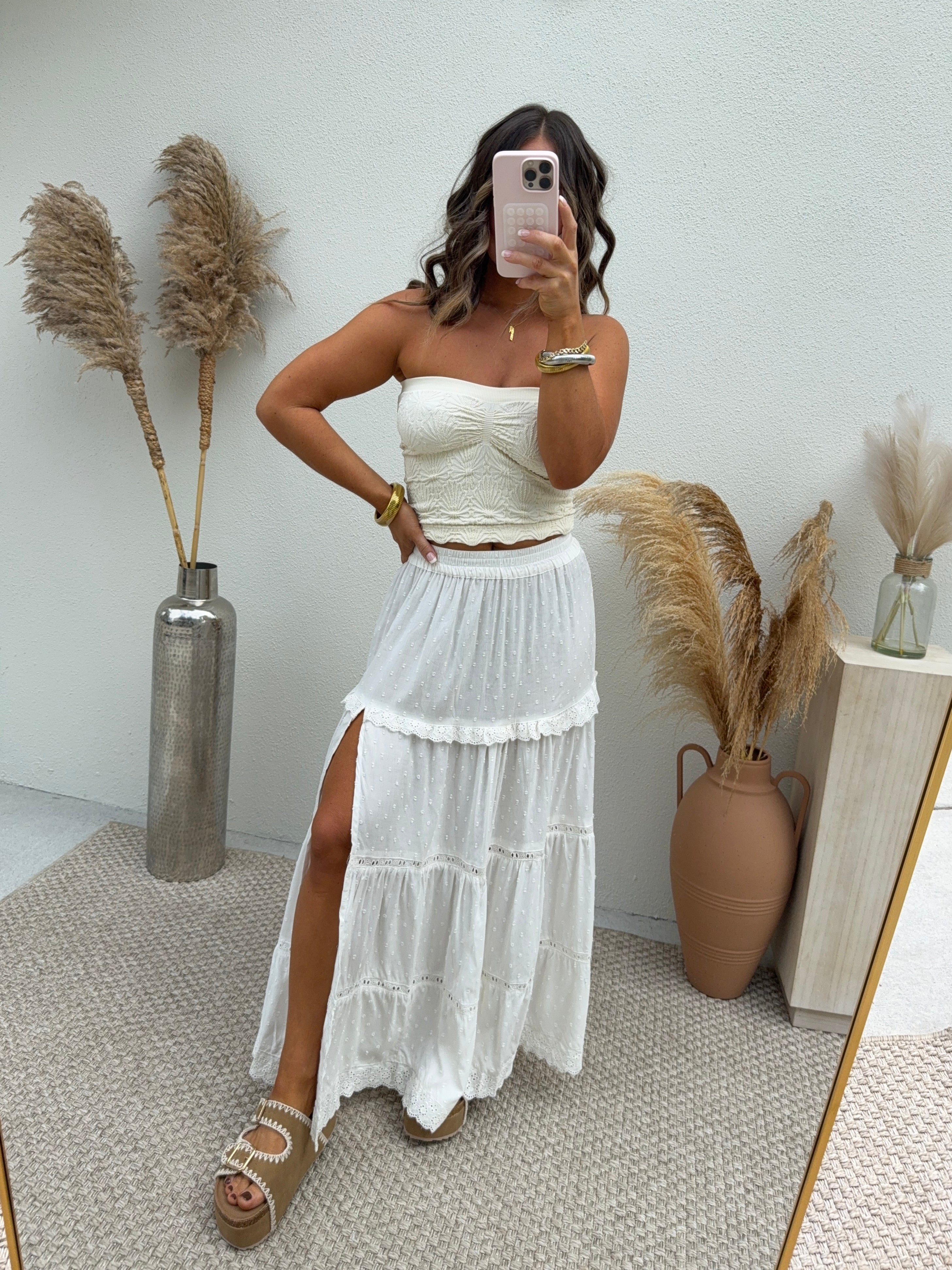 Run Away Tube Top Butter Cream