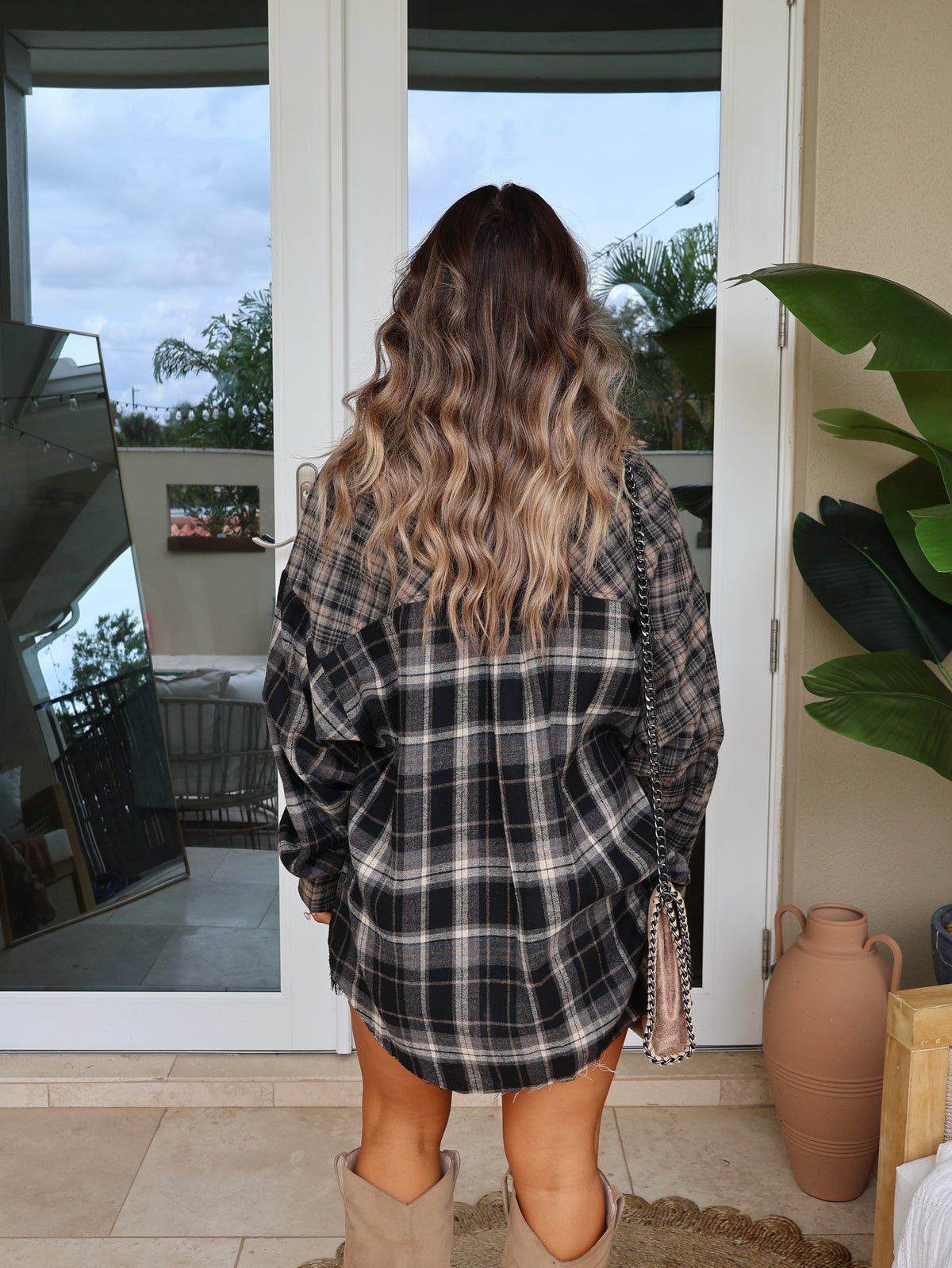 Northwood Plaid Button-Up Grey Multi