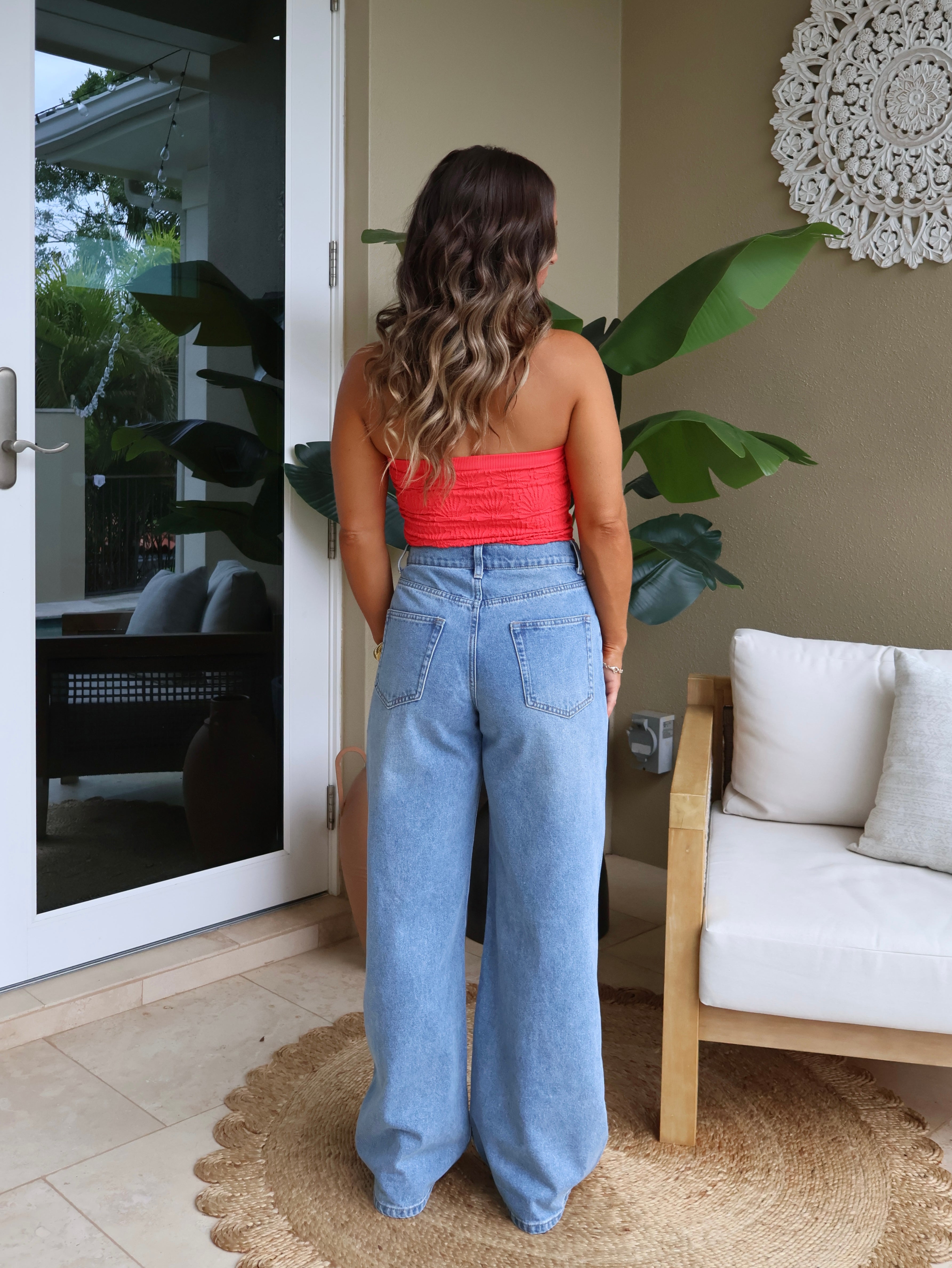 Savannah Blue High-Rise Denim Jeans