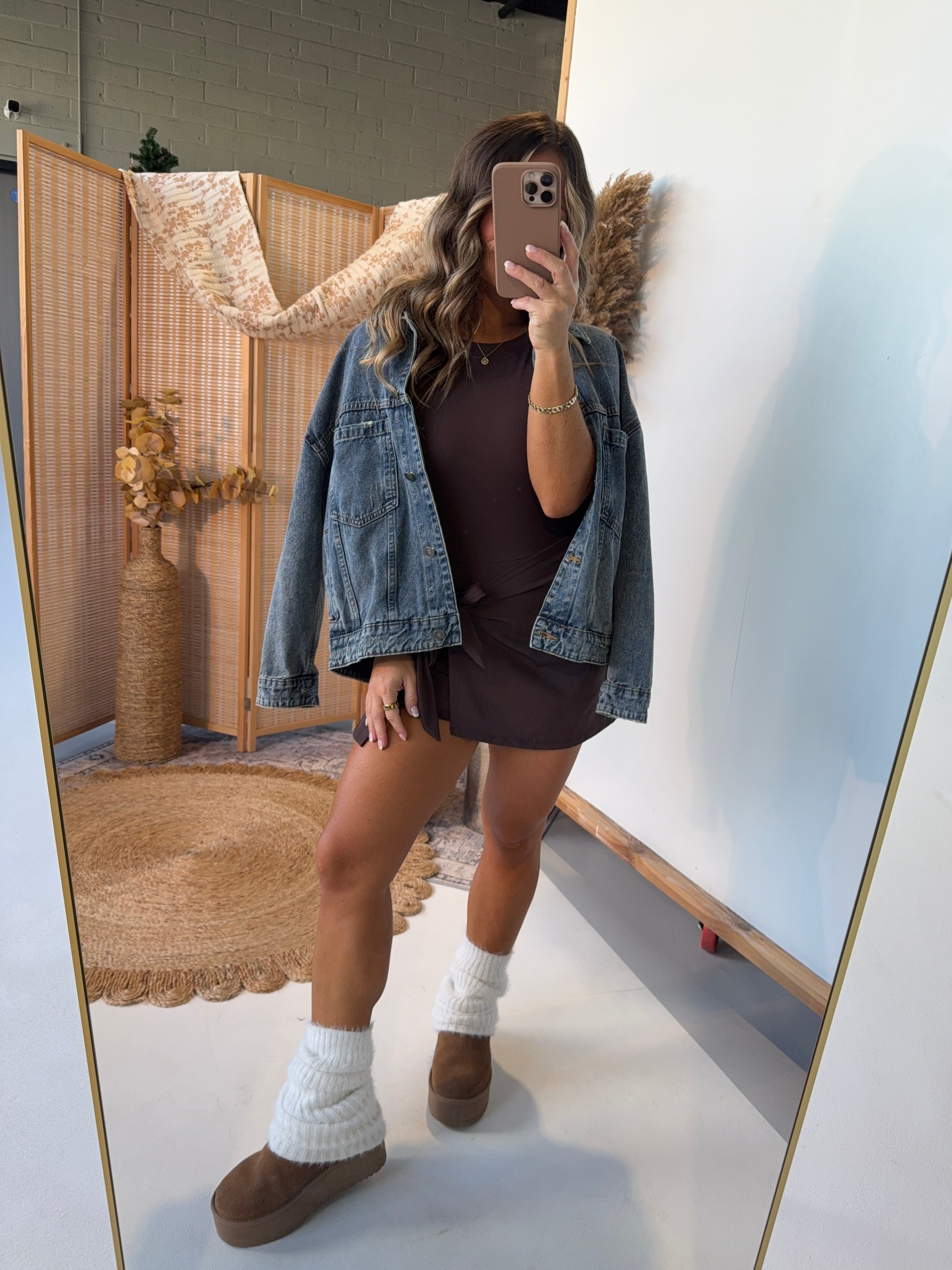 Word Around Town Denim Jacket