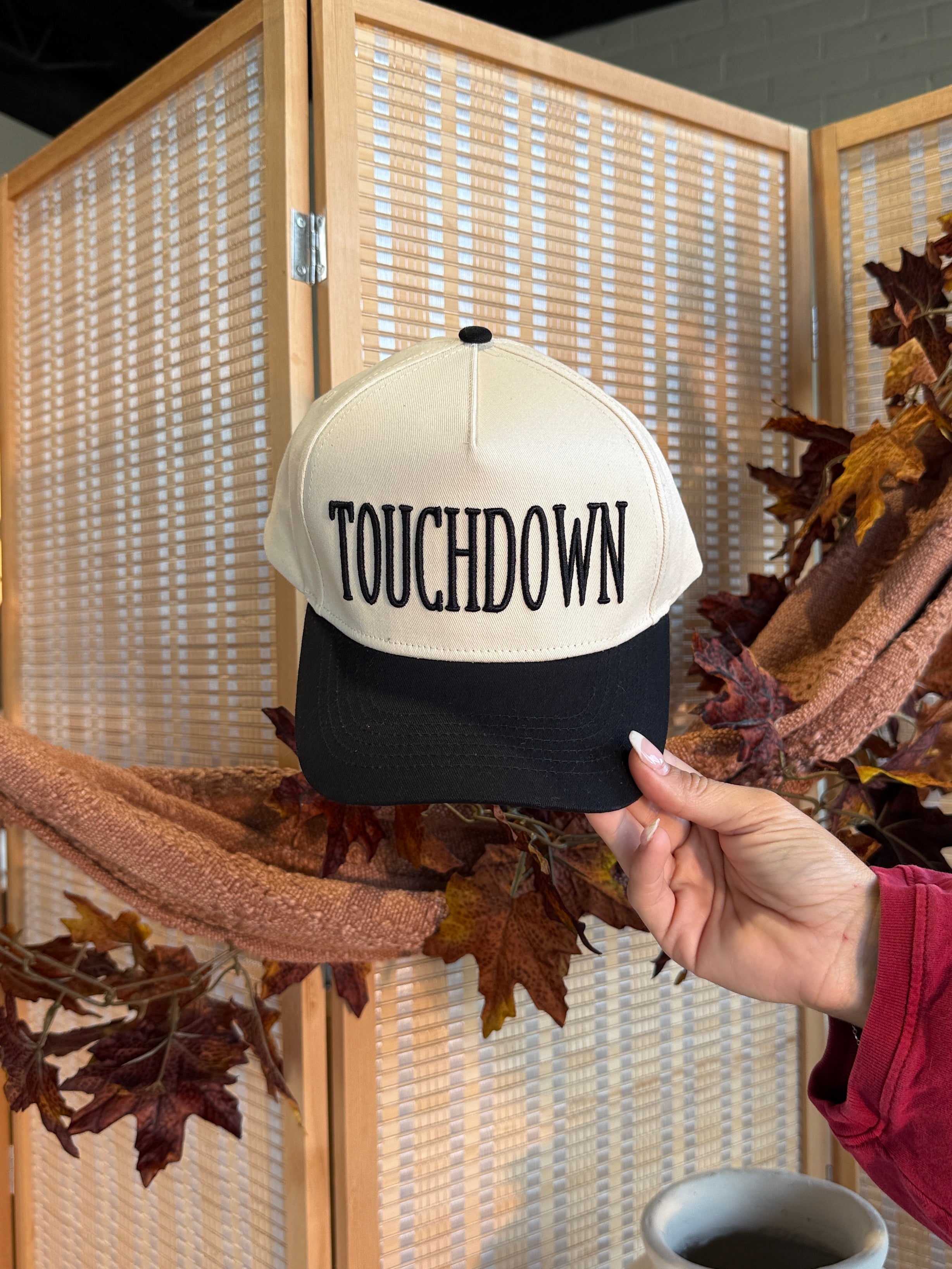 Touchdown Trucker Hat Black