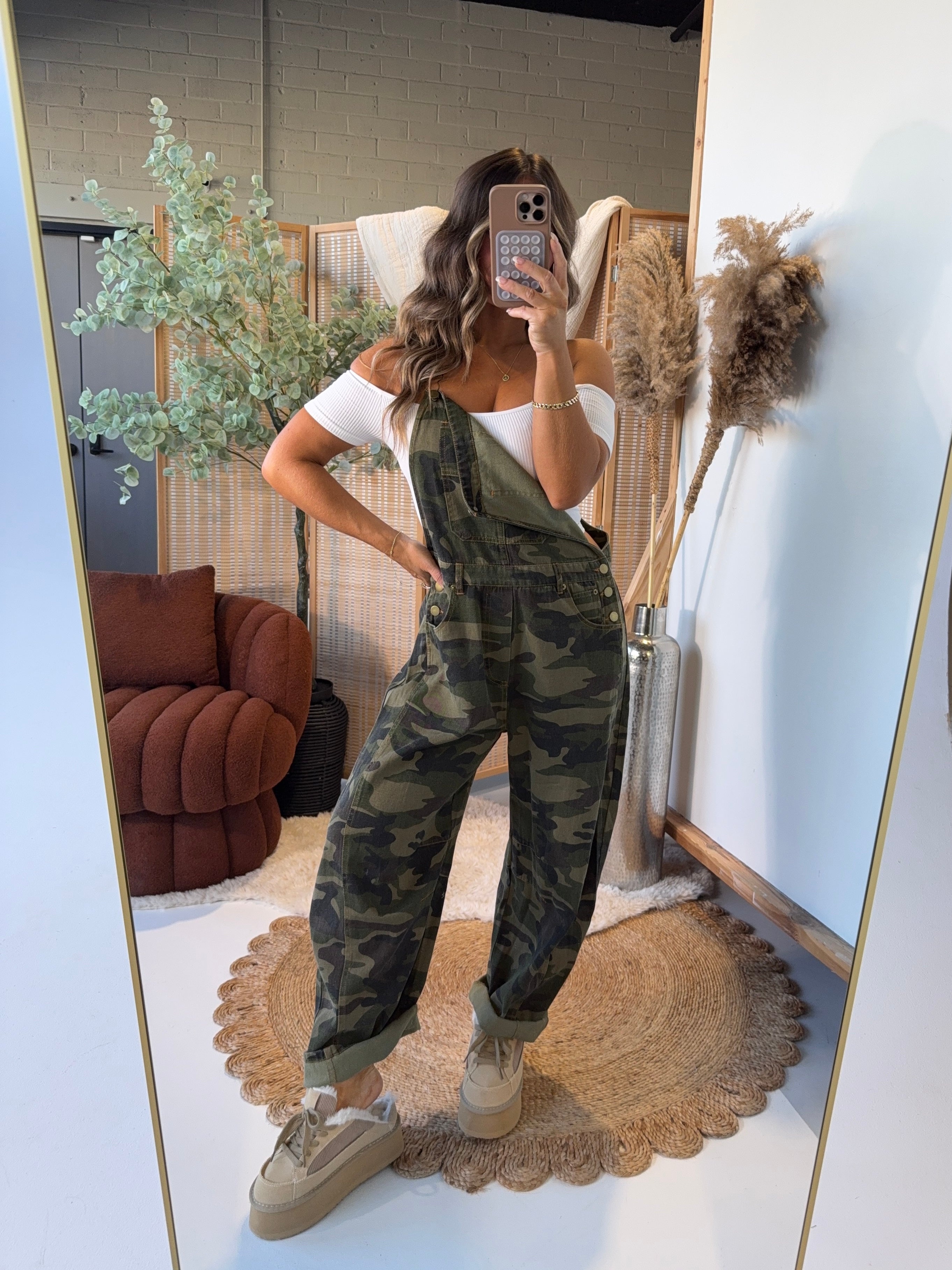 Gone Country Barrel Overalls Camo (Pre-Order)