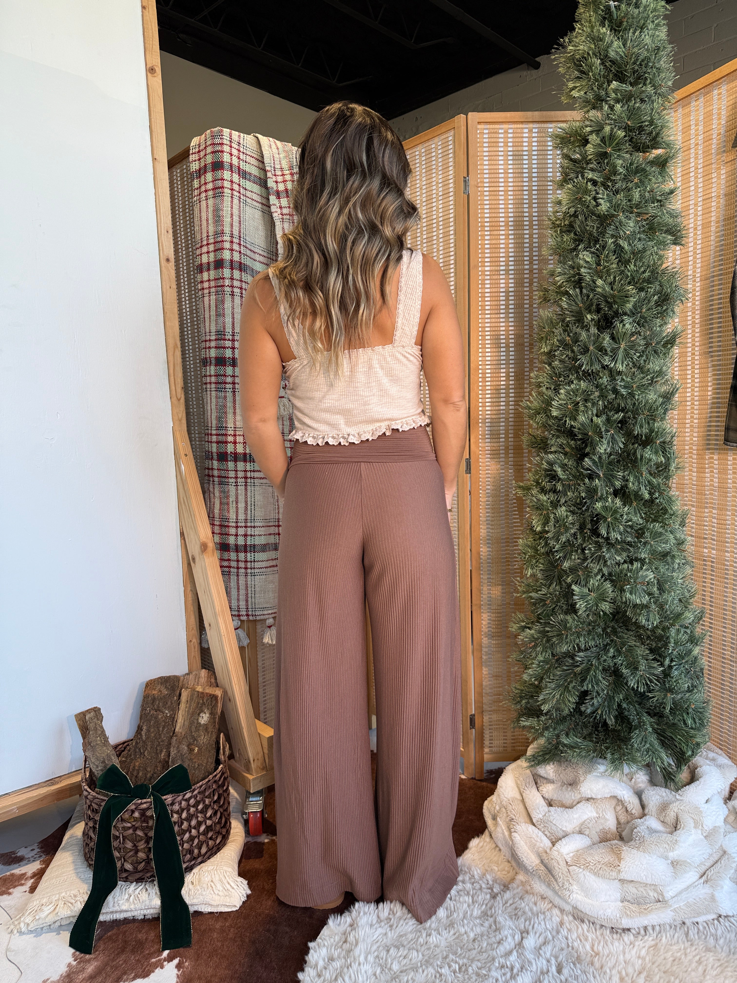 By the Campfire Lounge Pants Chocolate