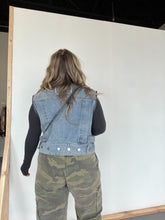 Load image into Gallery viewer, 2 Way Street Denim Vest Jacket
