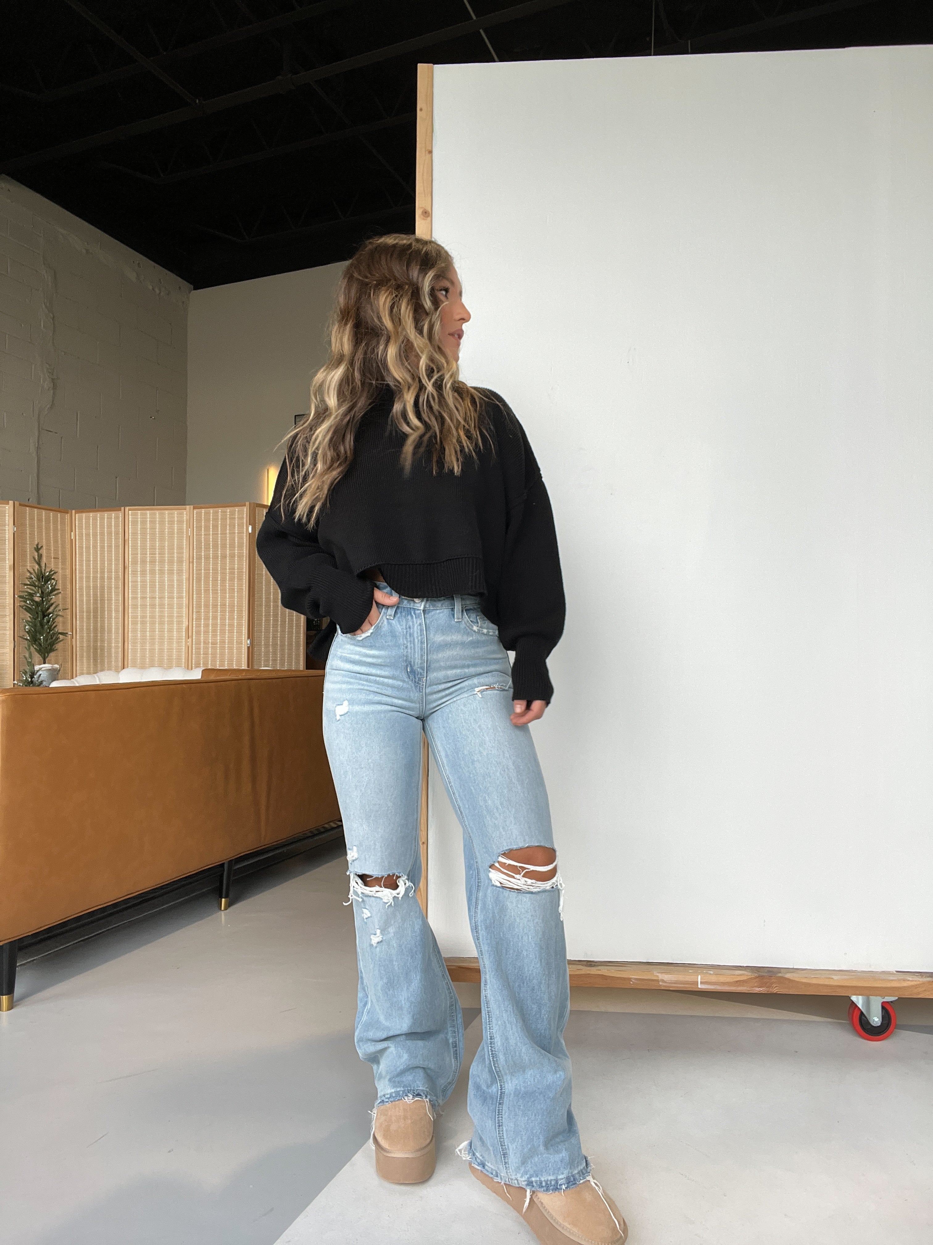 Western Promise High Waisted Denim Jeans