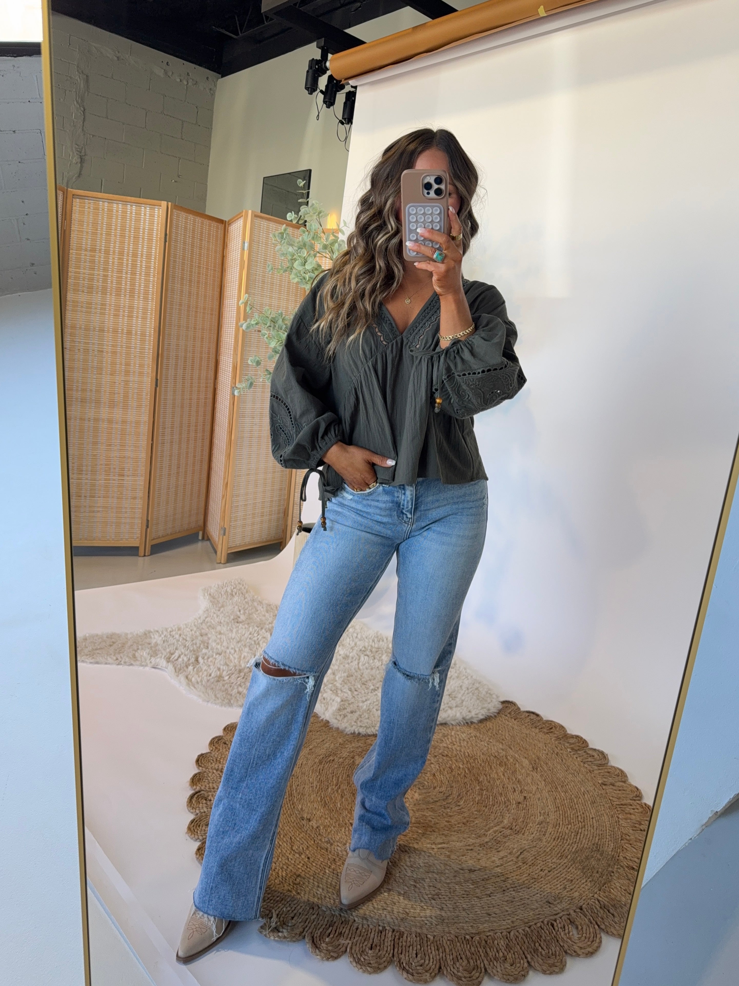 Glorietta High Waisted Denim Jeans
