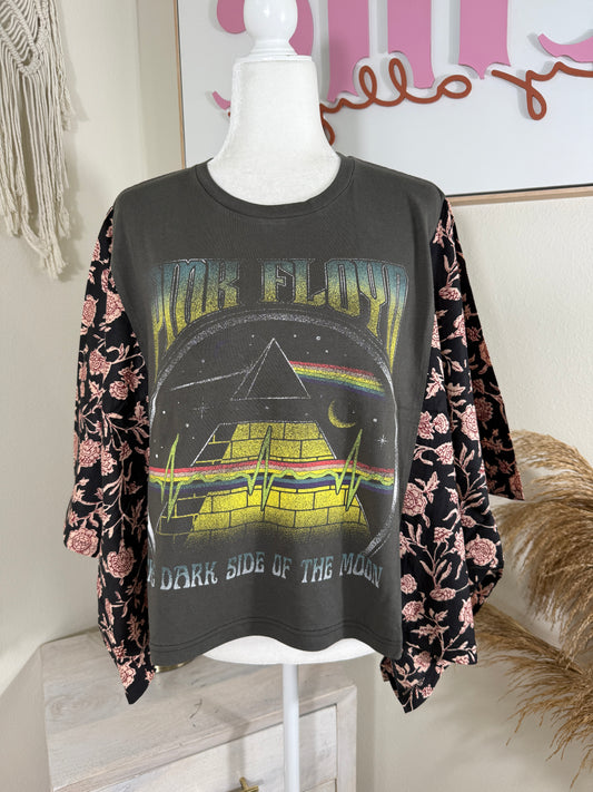 Pink Floyd Mix & Match Grey Floral