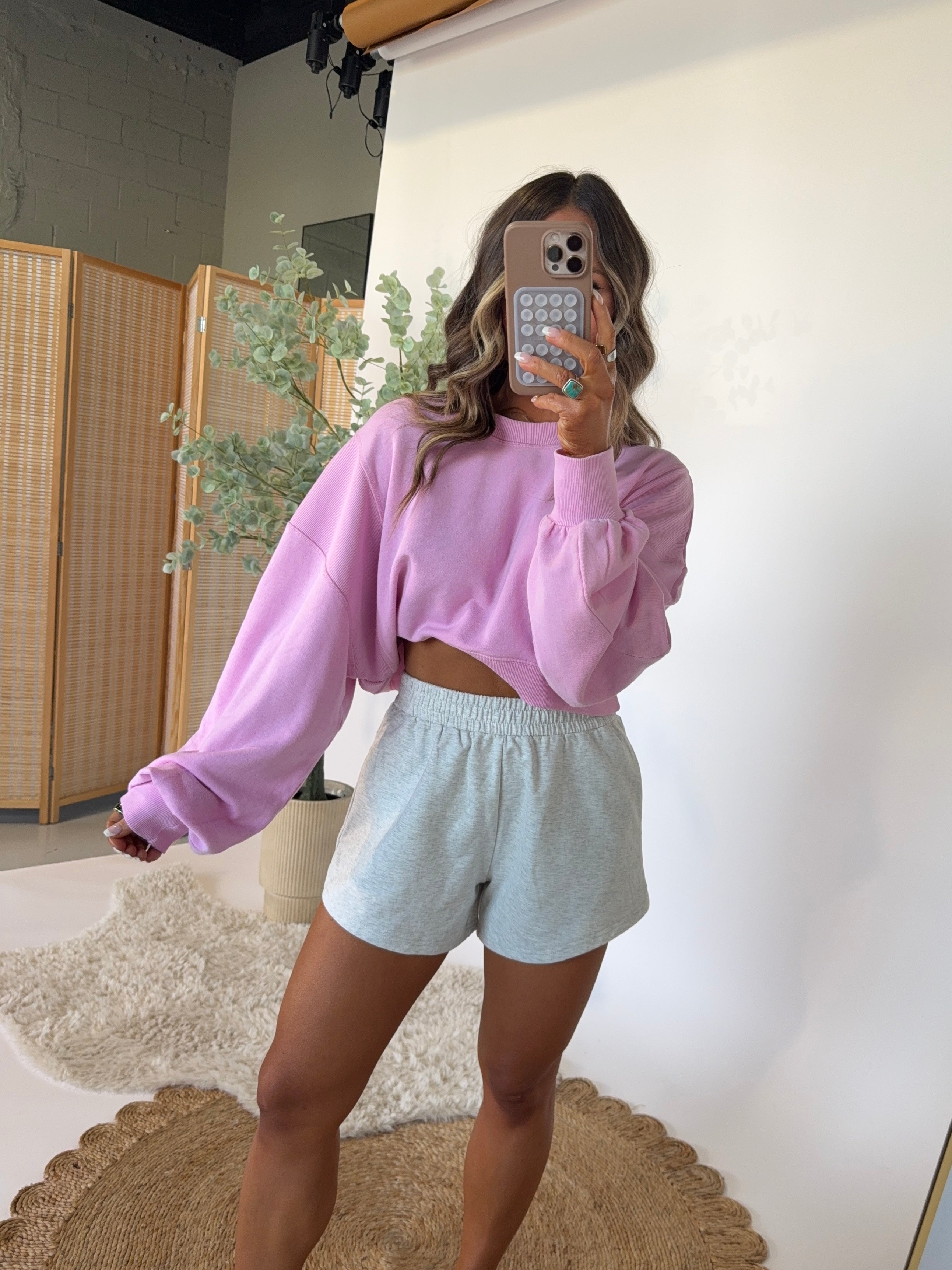 Neighborhood Walk Shorts Heather Grey