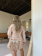 Load image into Gallery viewer, PLAID FLANNEL DOWNTOWN DRESS
