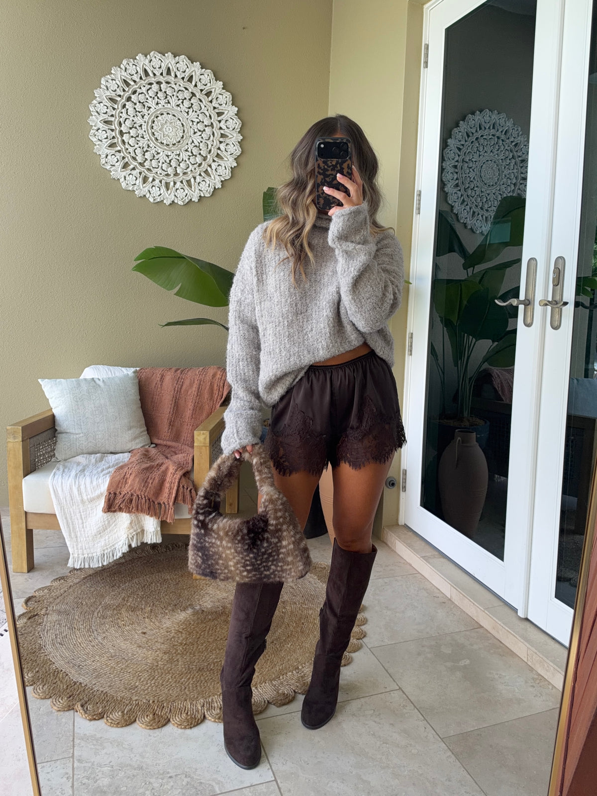 Cedar Lane Sweater Light Taupe