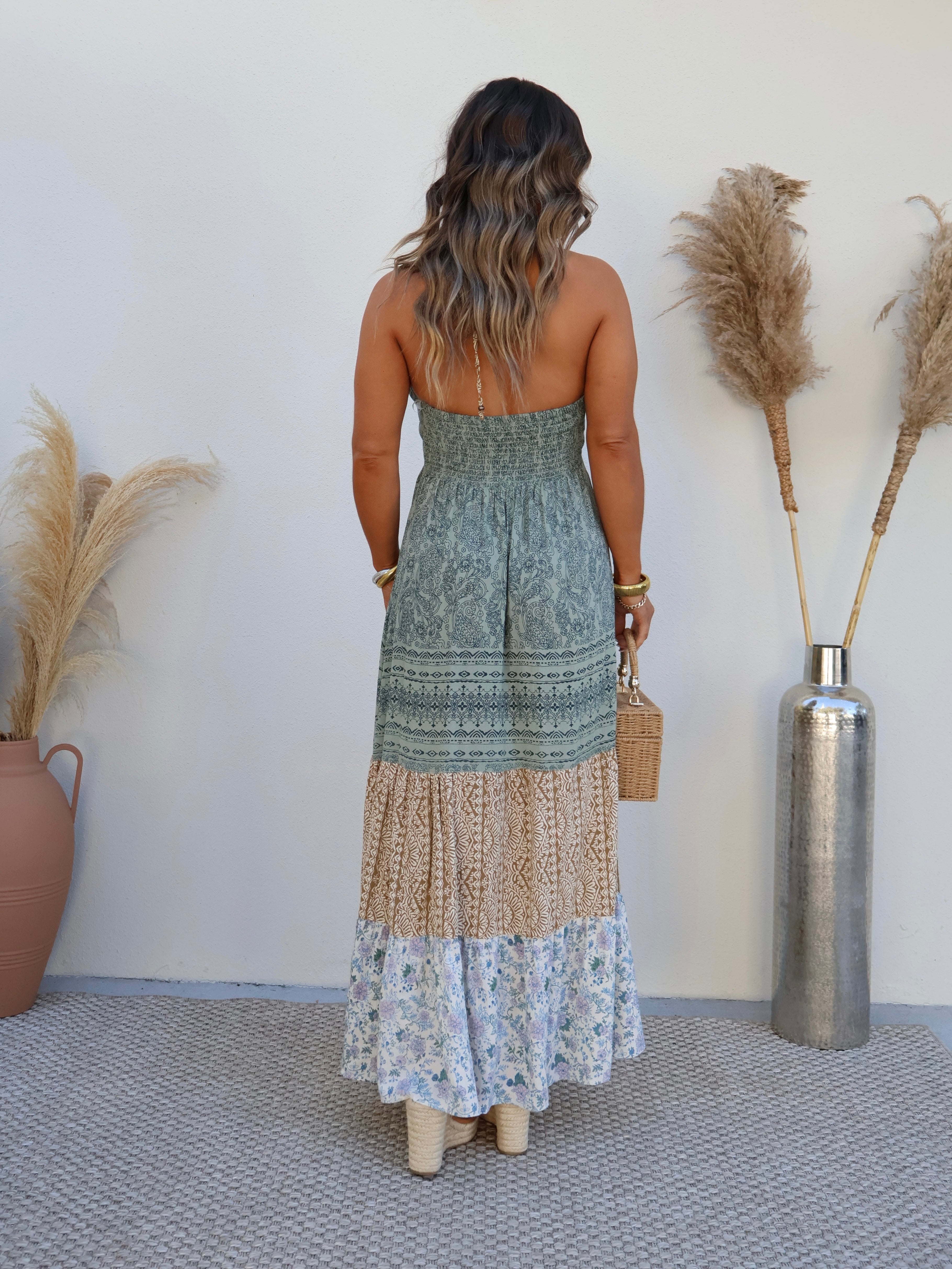Dawn Before Daylight Maxi Dress Jade