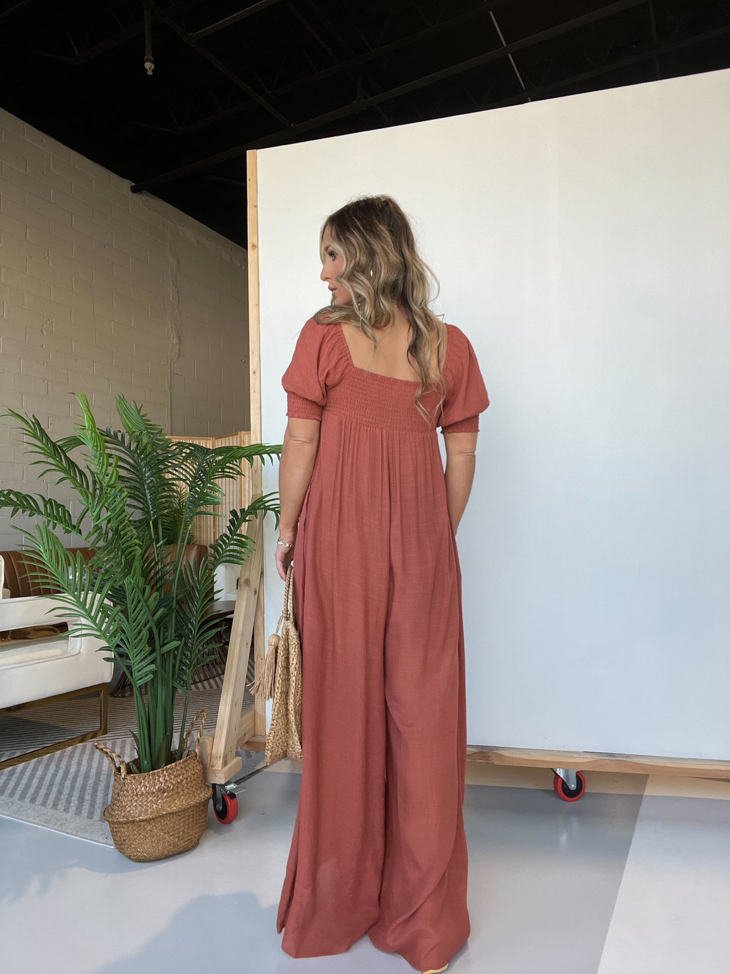 Made For This Jumpsuit Marsala