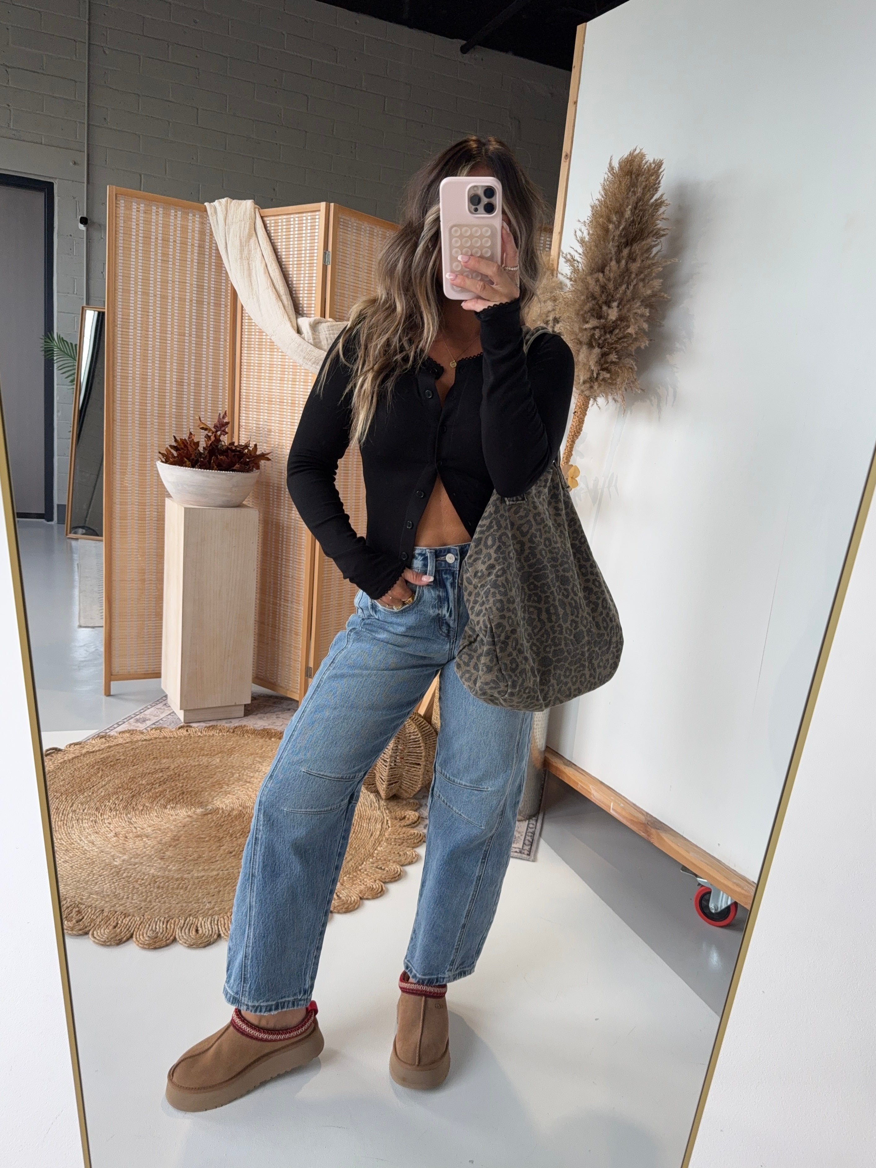 Katie Barrel Jeans Washed Blue