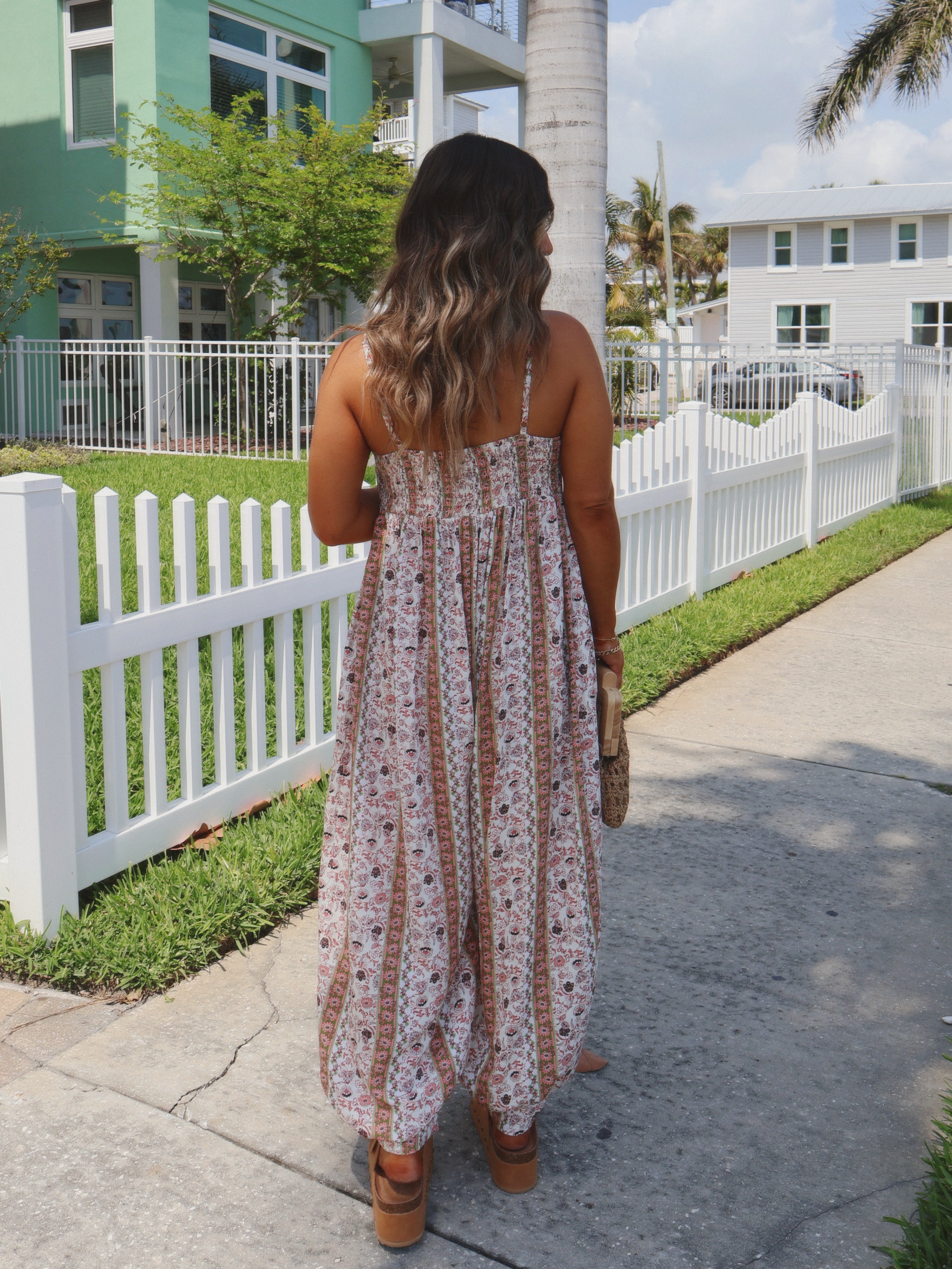 Lemongrass Boho Jumpsuit Multi