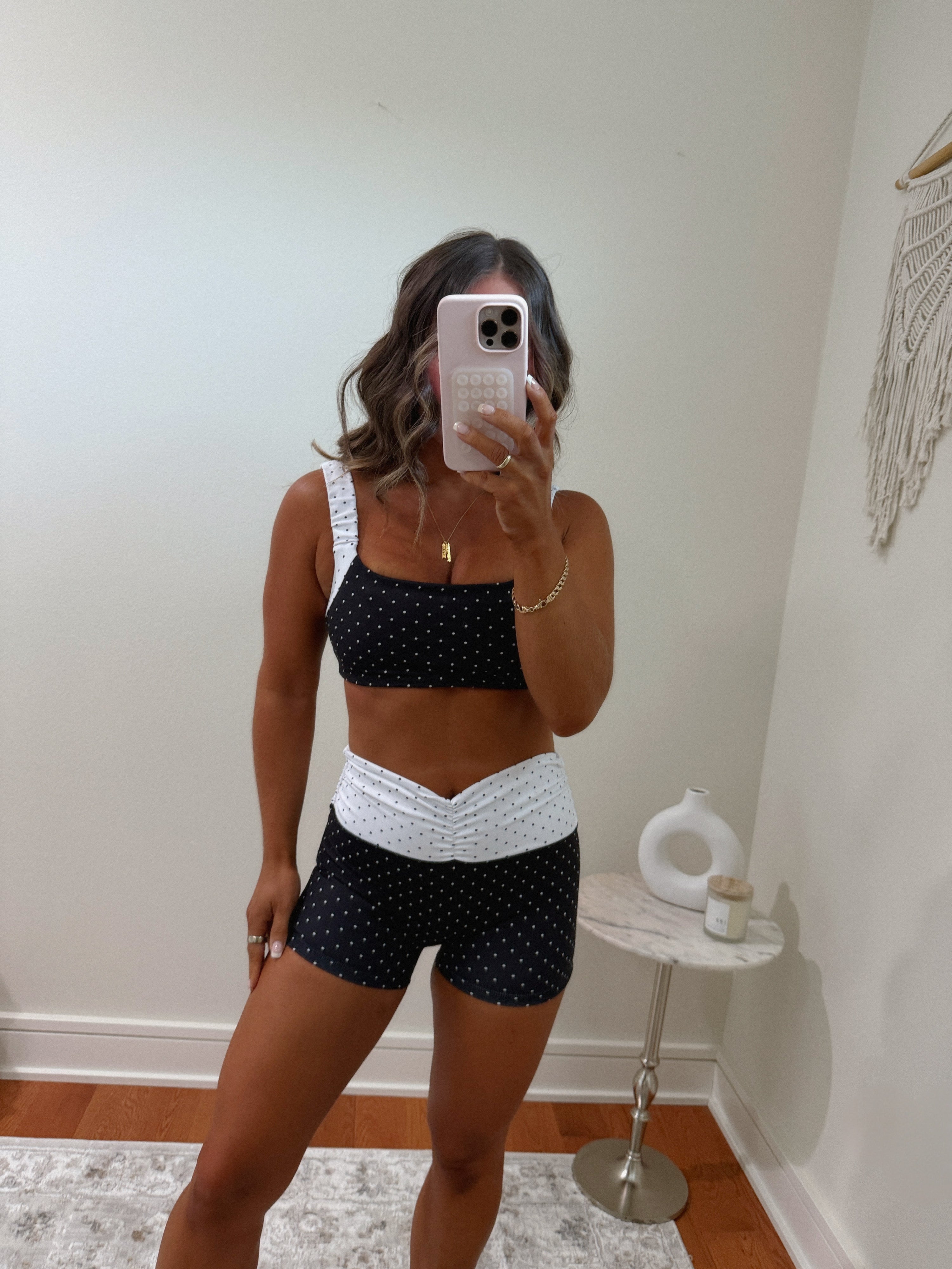 Power Hour Polka Dot Active Set