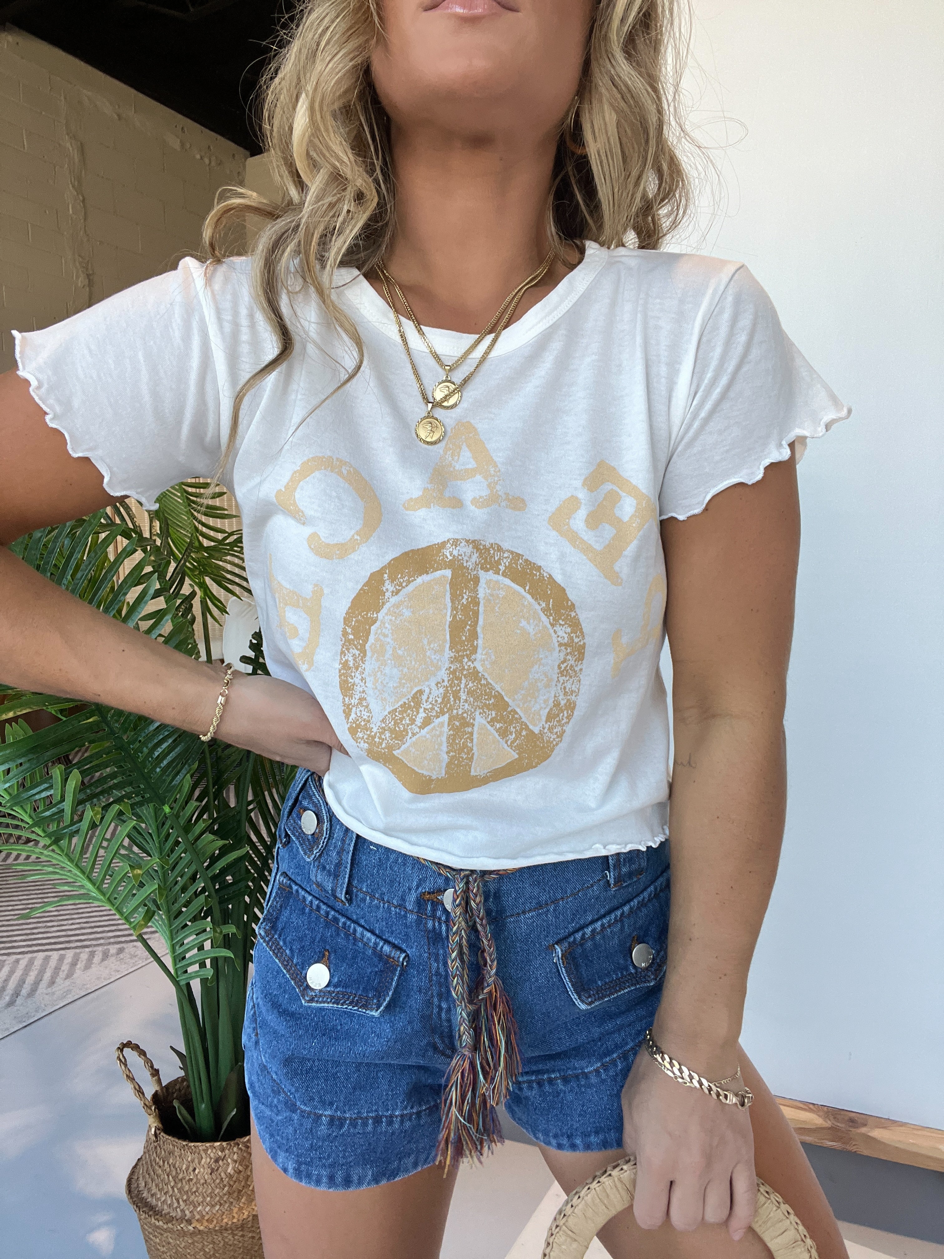 Peace Tee Ivory