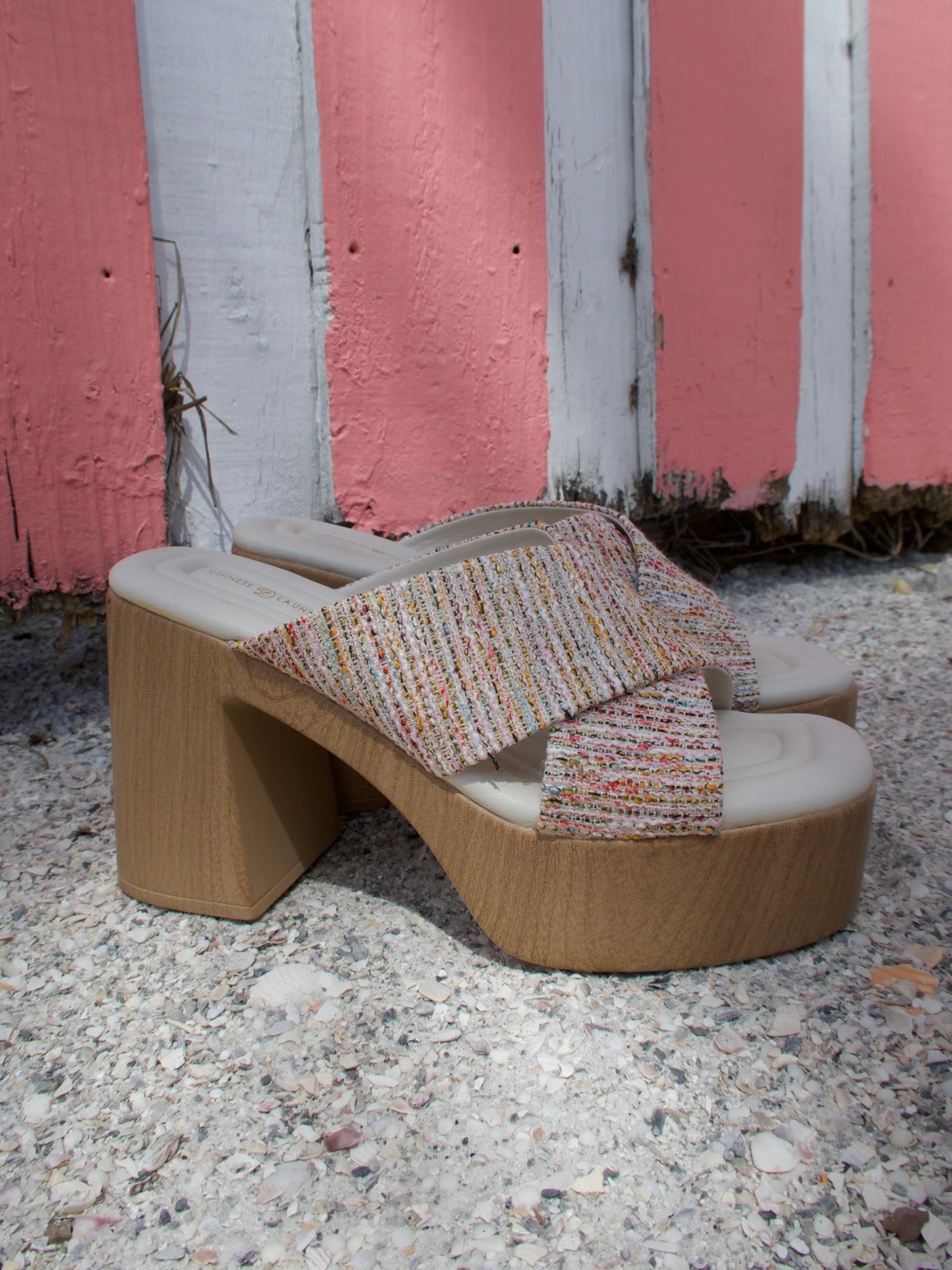 Arling Platform Wedges Multi