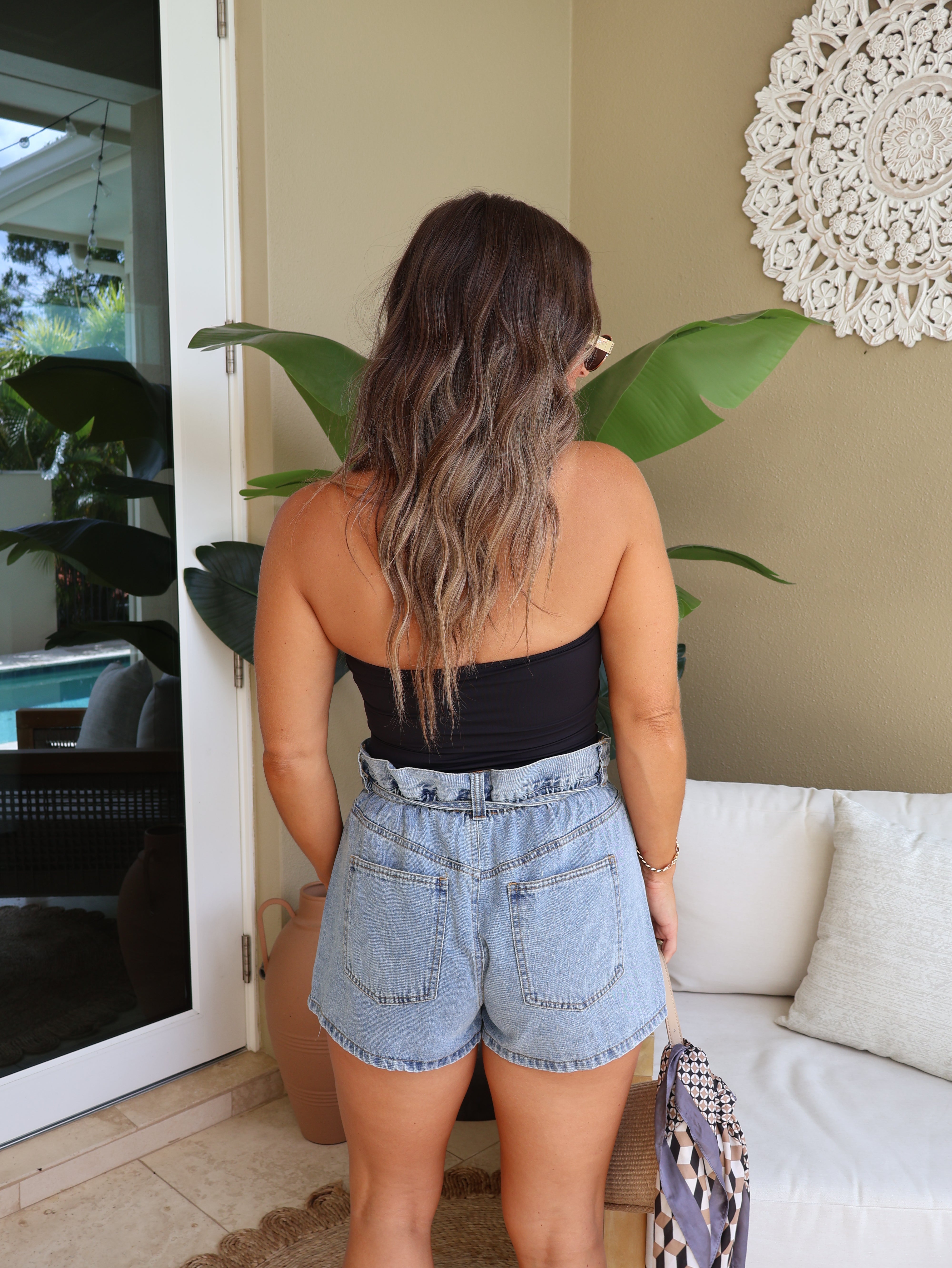 Nylee Tube Top Black