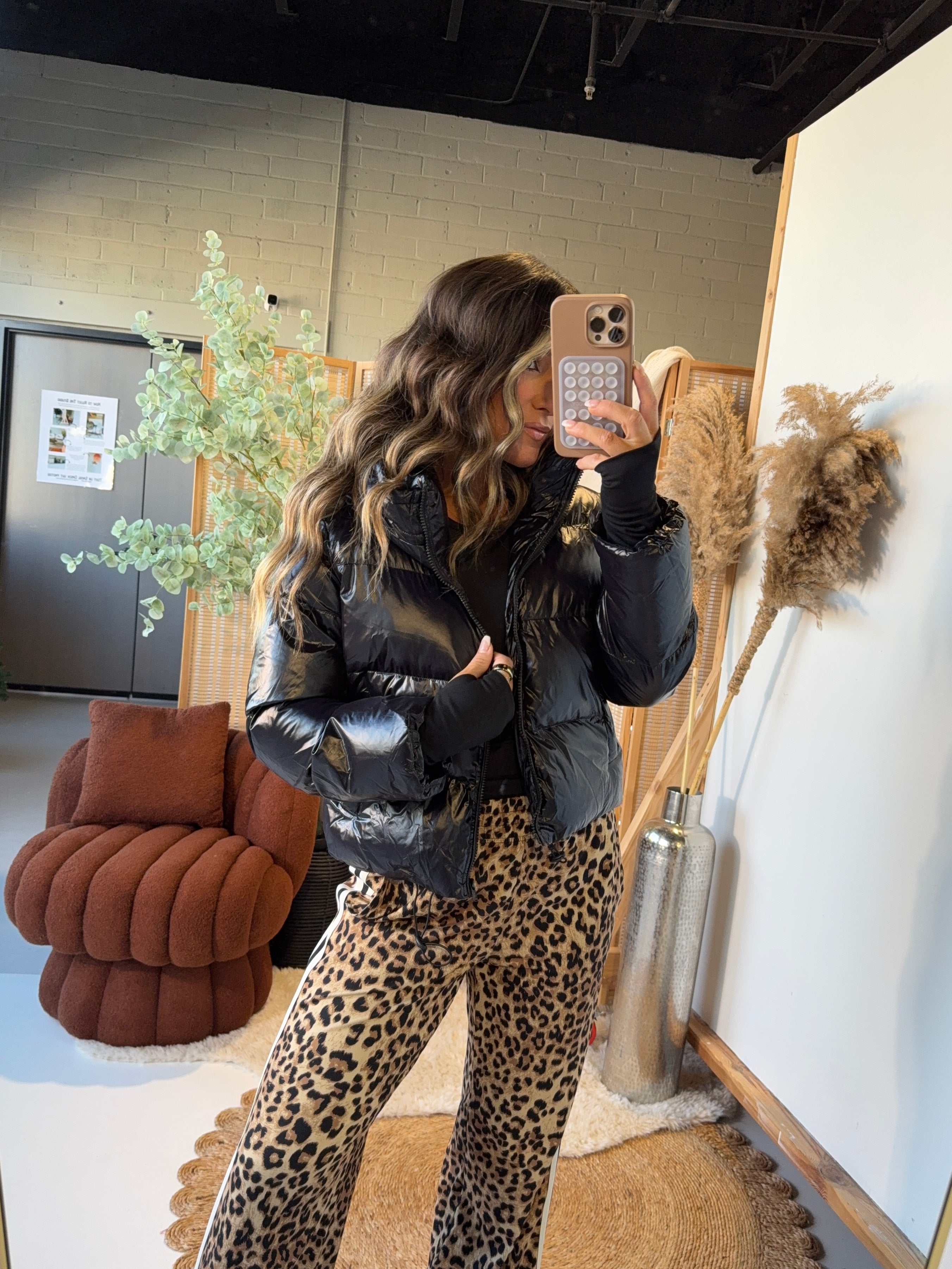 Urban Edge Puffer Jacket Black