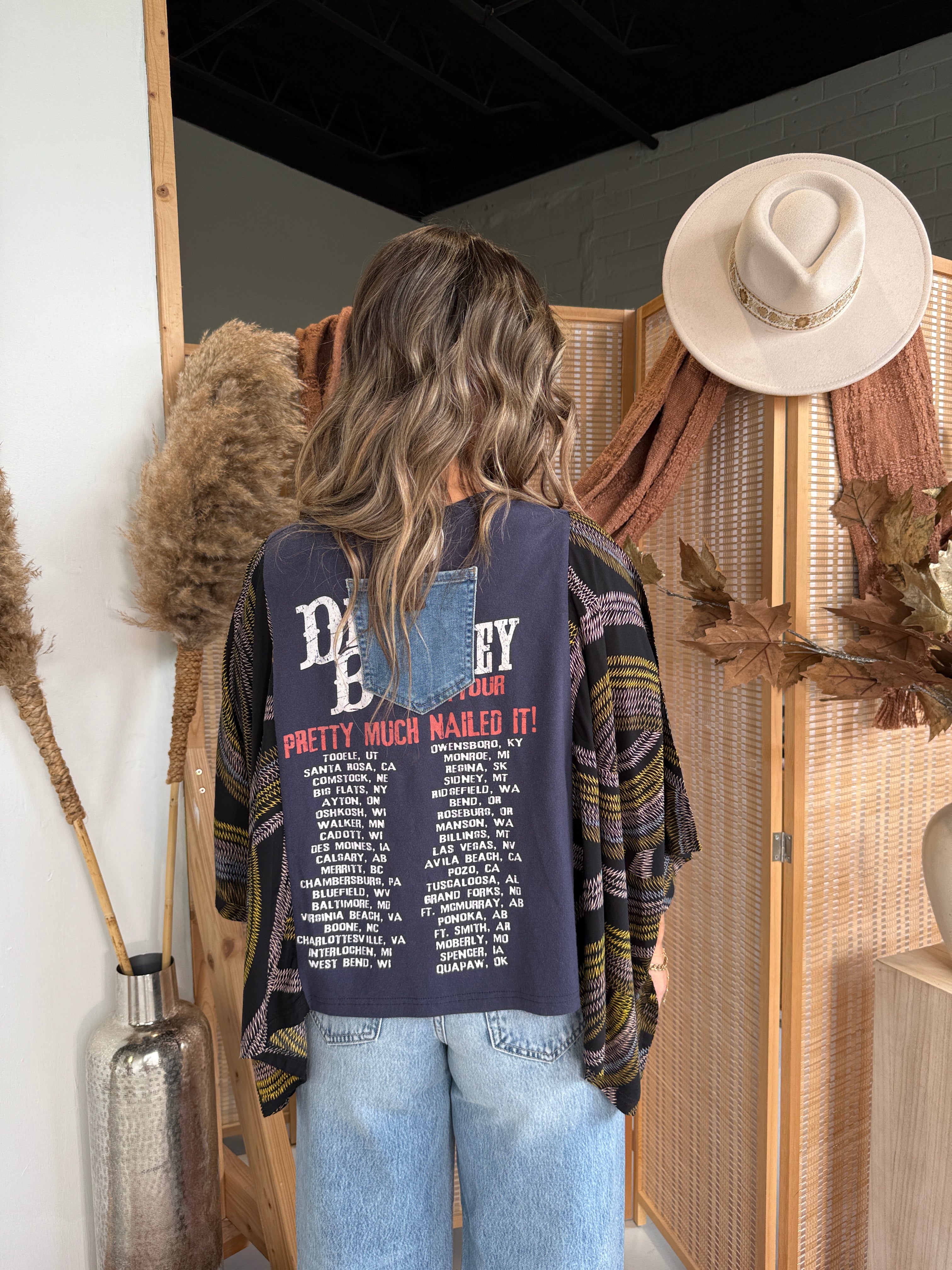 Dierks Bentley Mix & Match Tee Navy Multi