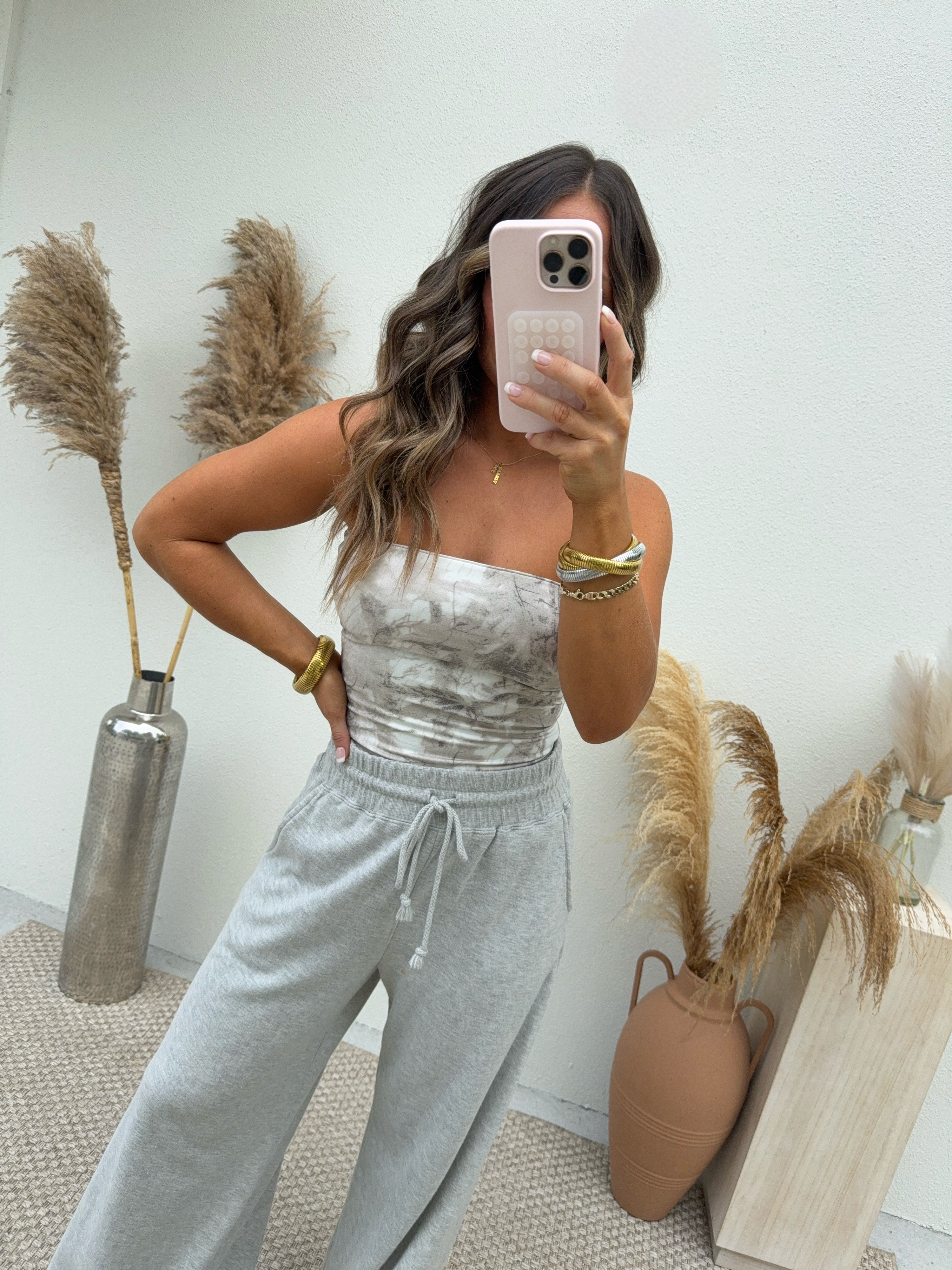 Hidden Tube Top Light Camo