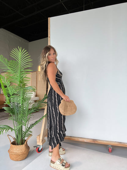 Bohemian Mermaid Jumpsuit Black