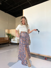 Load image into Gallery viewer, Follow You Til November Maxi Skirt Grey/Rust
